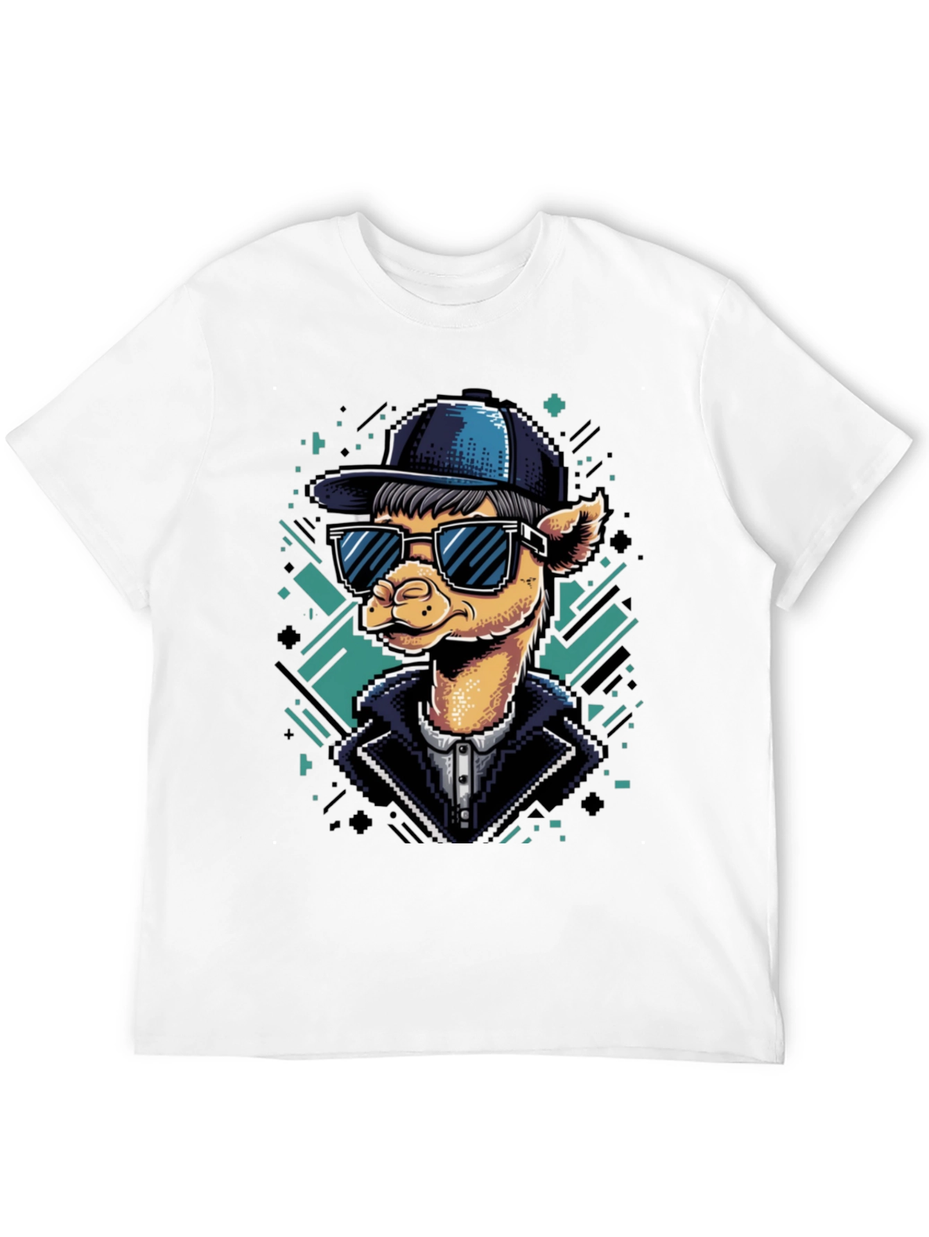 Cool Camel Tee - Pixel Art Style