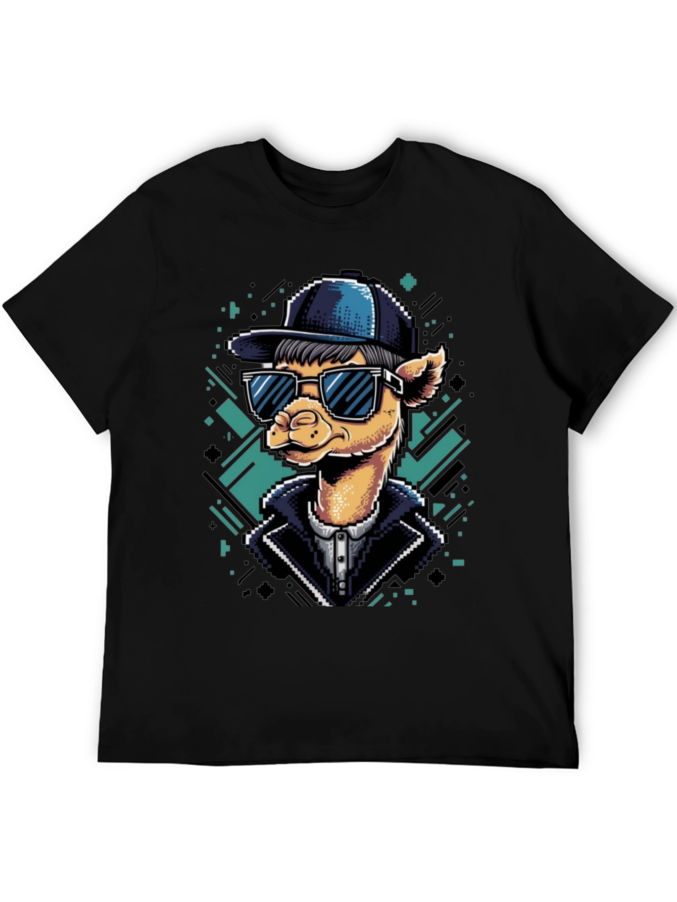 Cool Camel Tee - Pixel Art Style