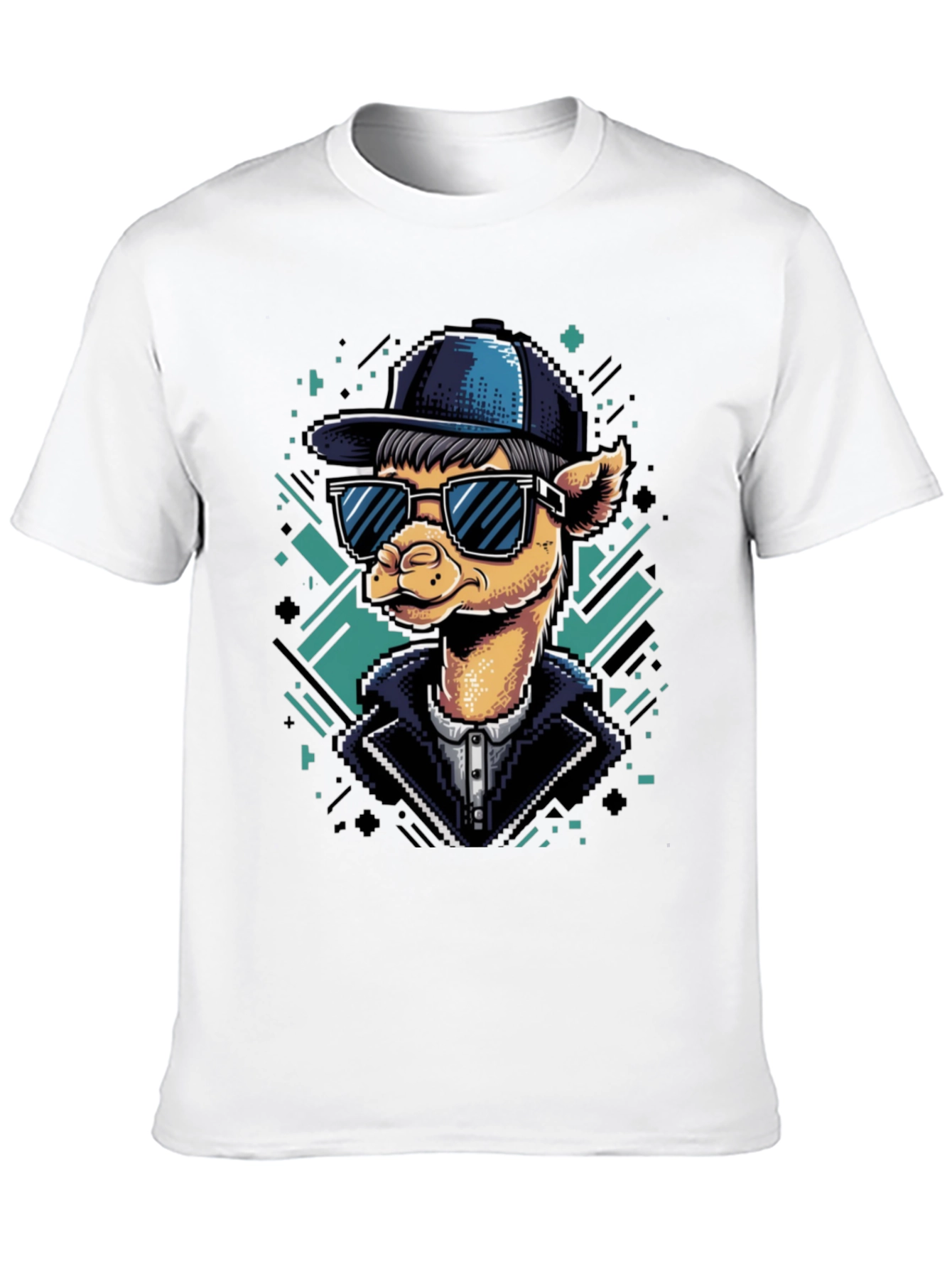 Cool Camel Tee - Pixel Art Style