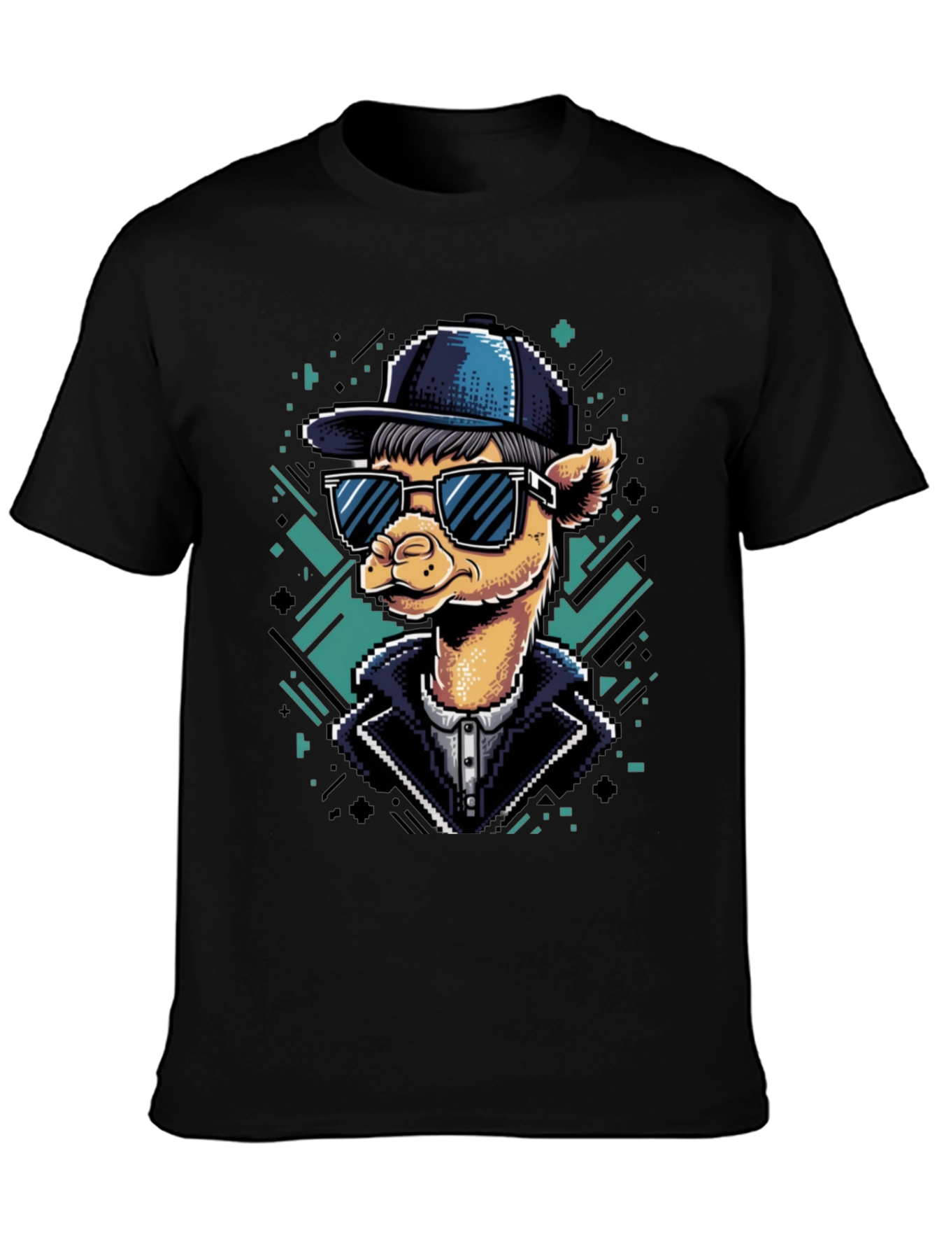 Cool Camel Tee - Pixel Art Style