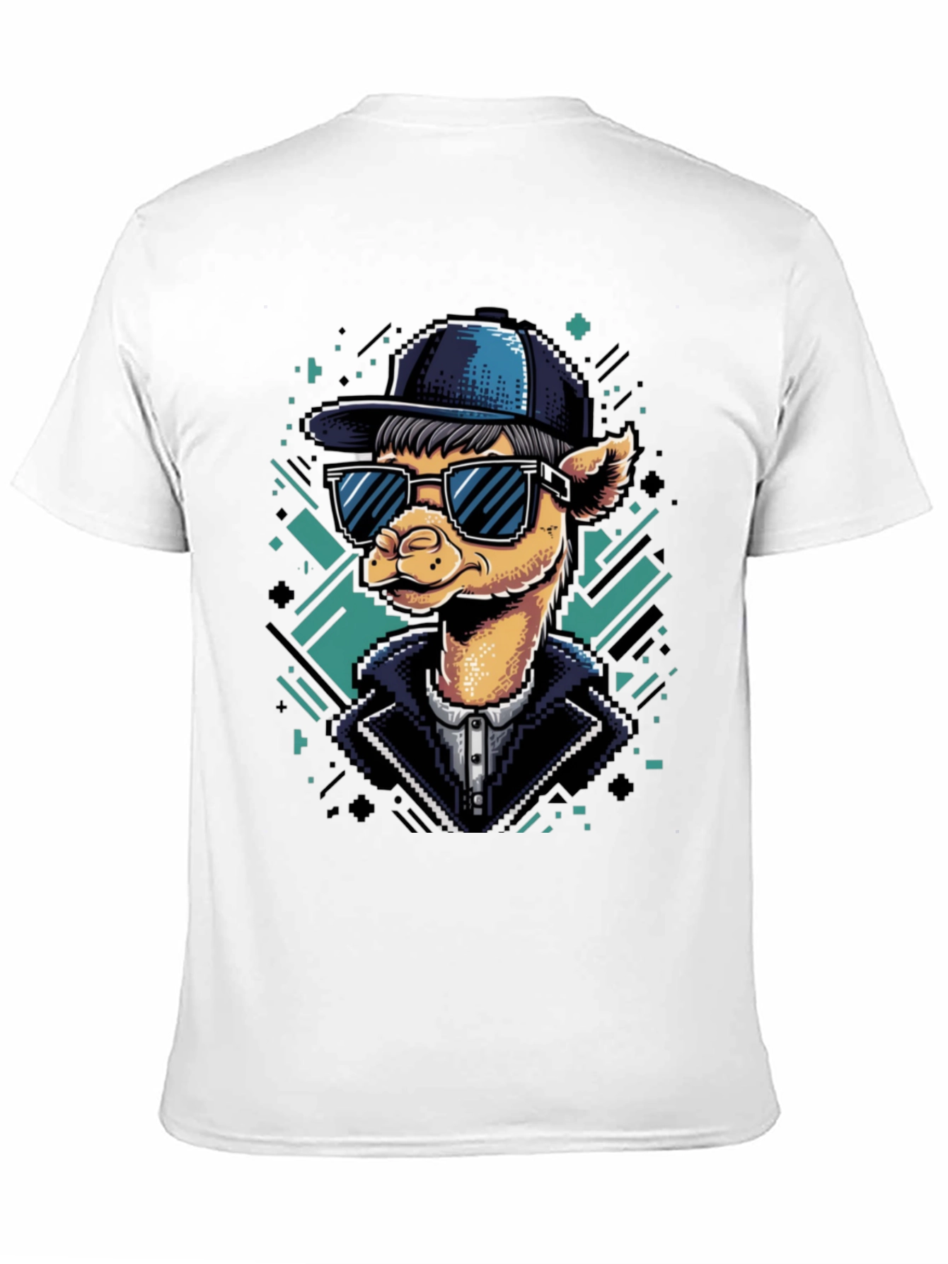 Cool Camel Tee - Pixel Art Style