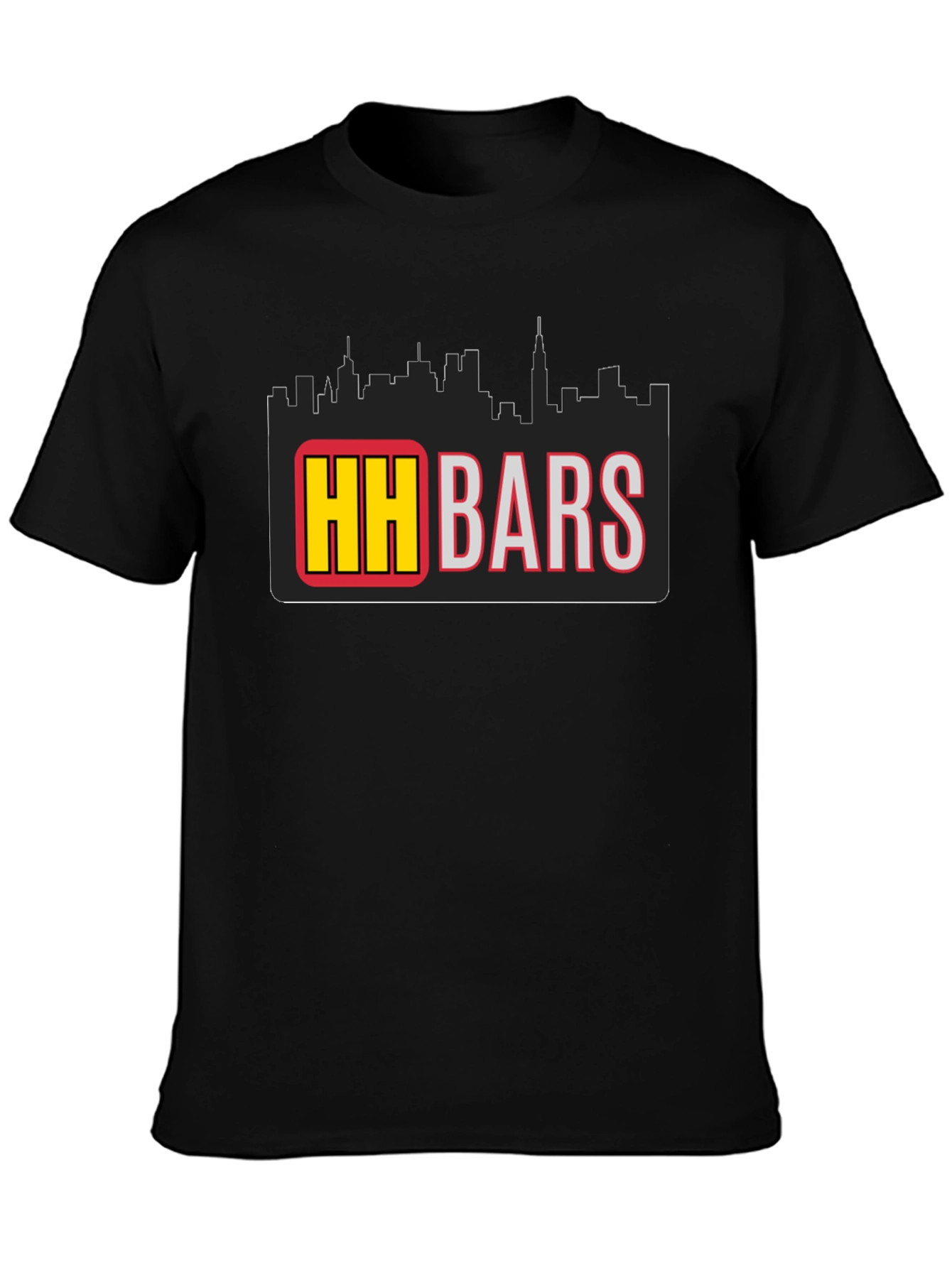 HH Bars Graphic Tee - Black Urban Style Shirt