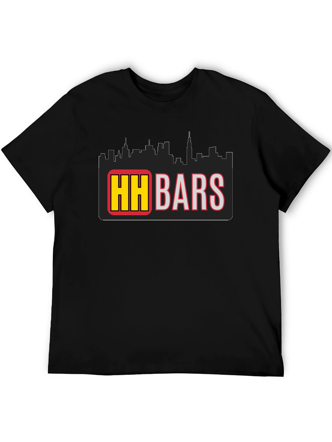 HH Bars Graphic Tee - Black Urban Style Shirt
