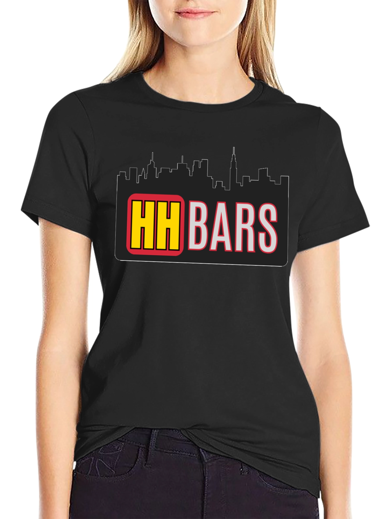 HH Bars Graphic Tee - Black Urban Style Shirt
