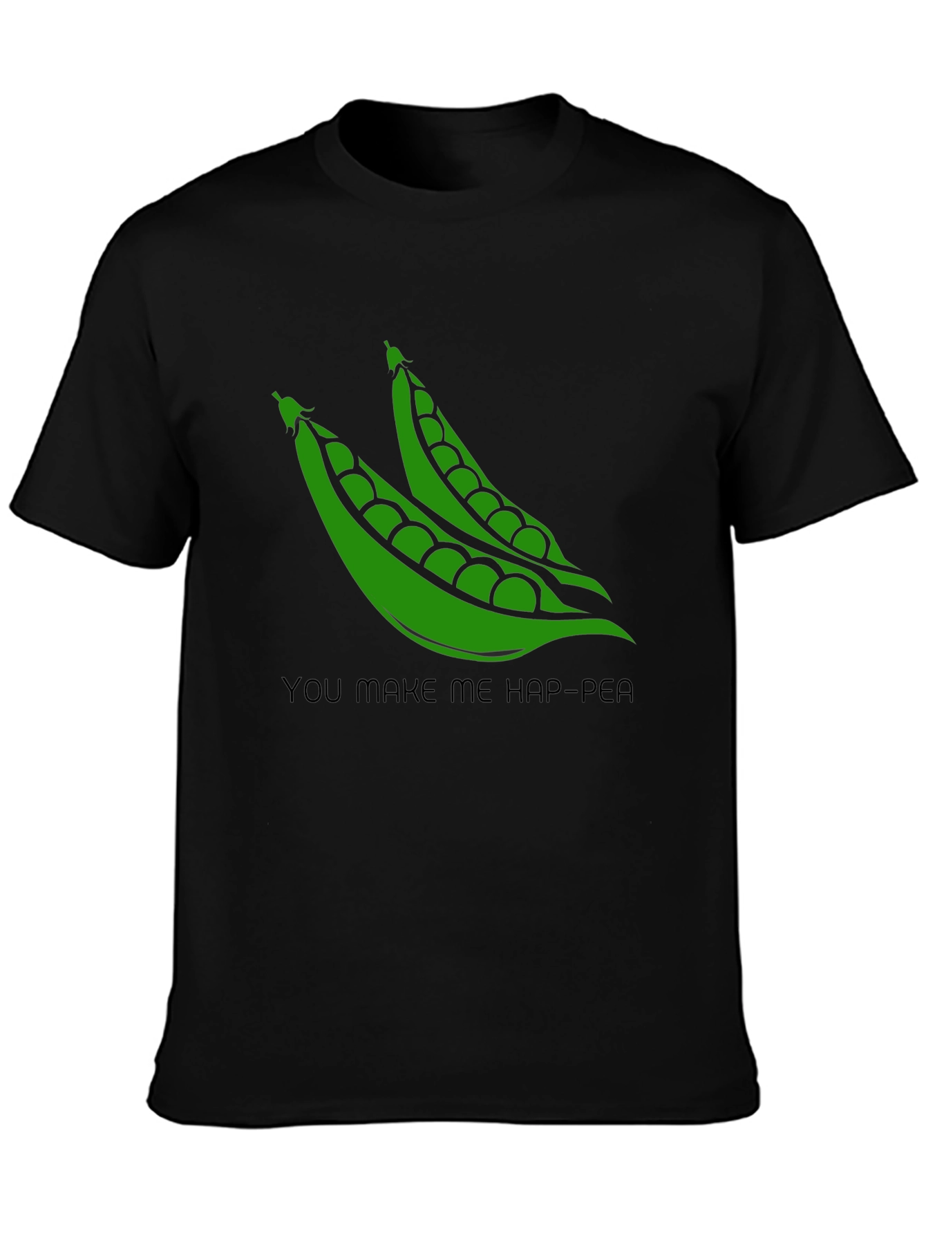 You Make Me Hap-Pea T-Shirt Funny Food Pun Tee