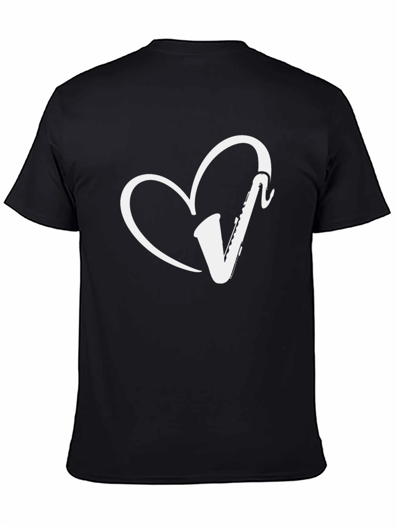 Saxophone Heart T-Shirt