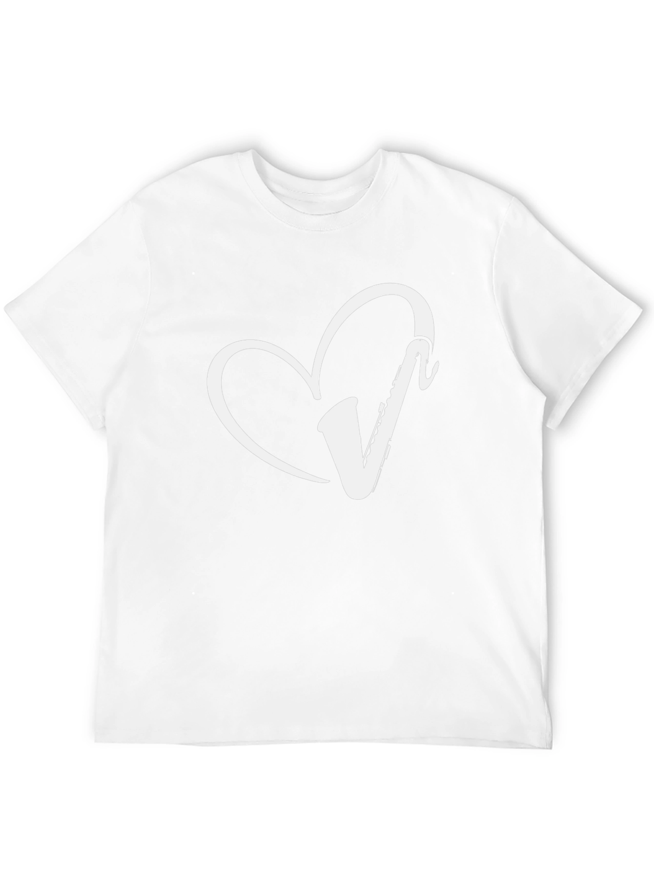 Saxophone Heart T-Shirt