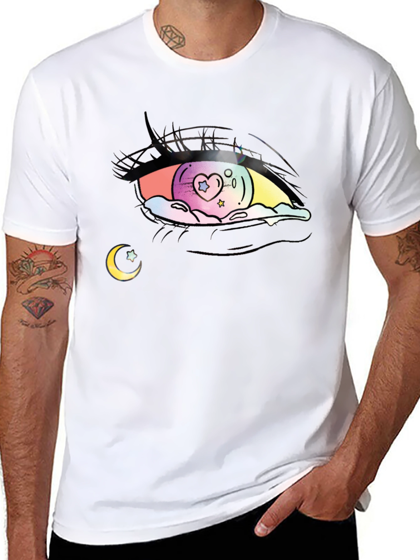 Anime Eye T-Shirt - Graphic Tee