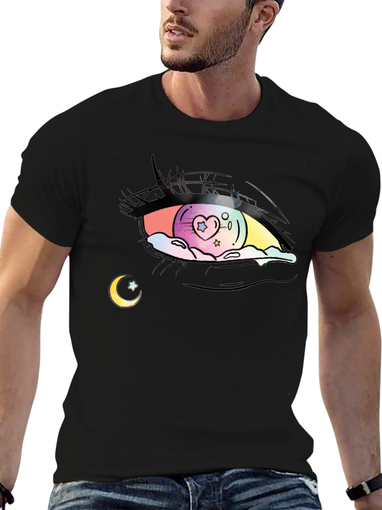Anime Eye T-Shirt - Graphic Tee