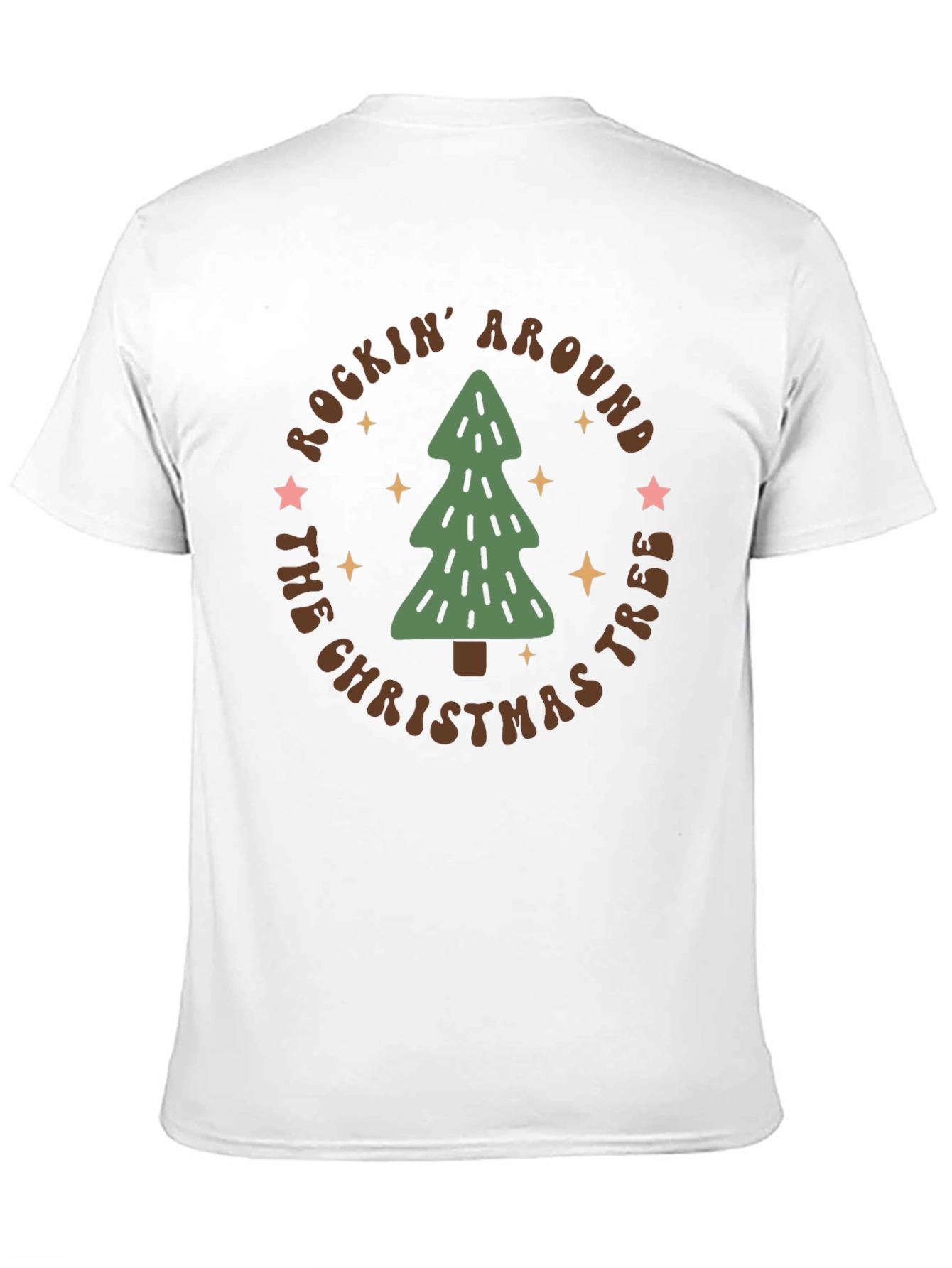 Rockin Around Christmas Tree Graphic Tee