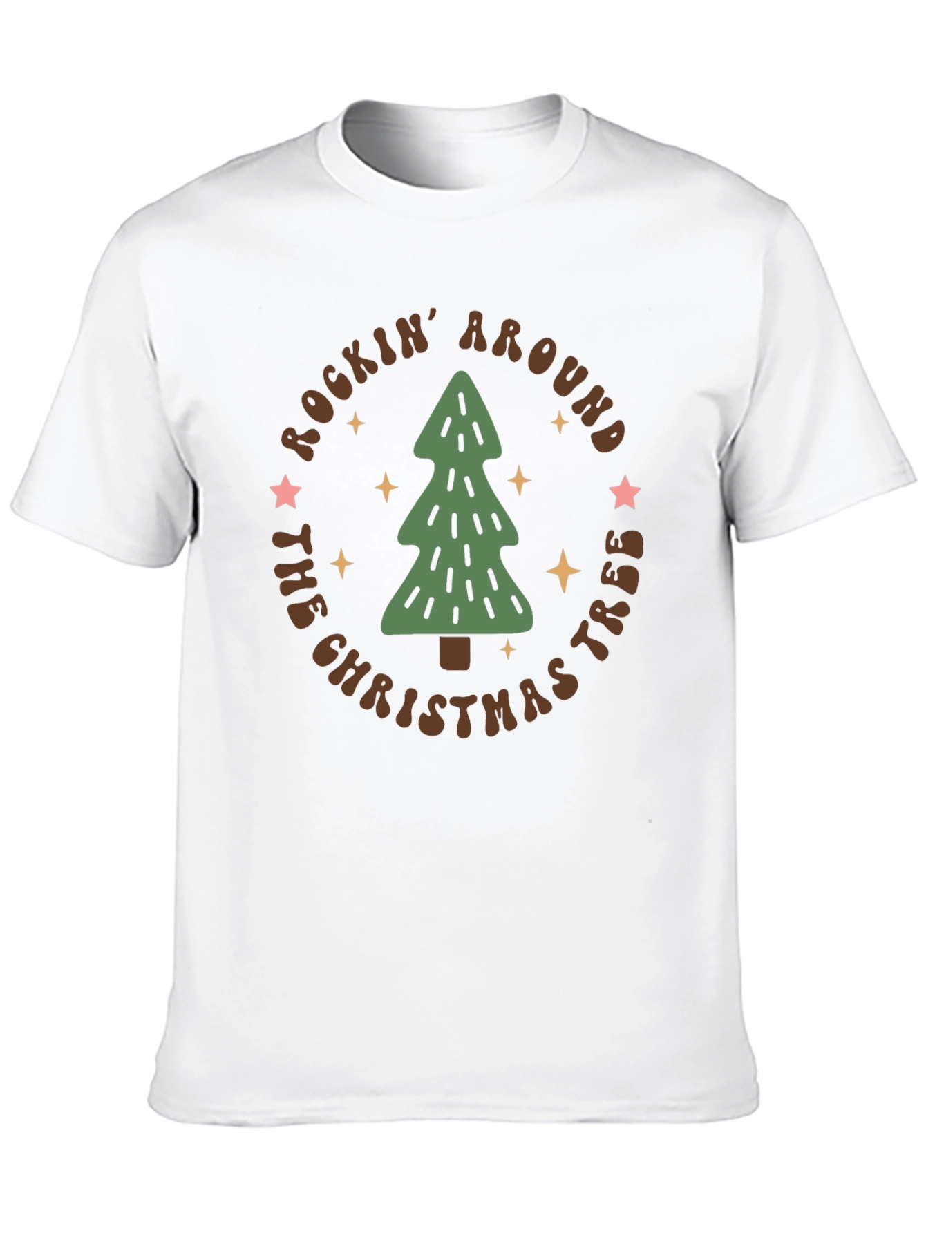 Rockin Around Christmas Tree Graphic Tee