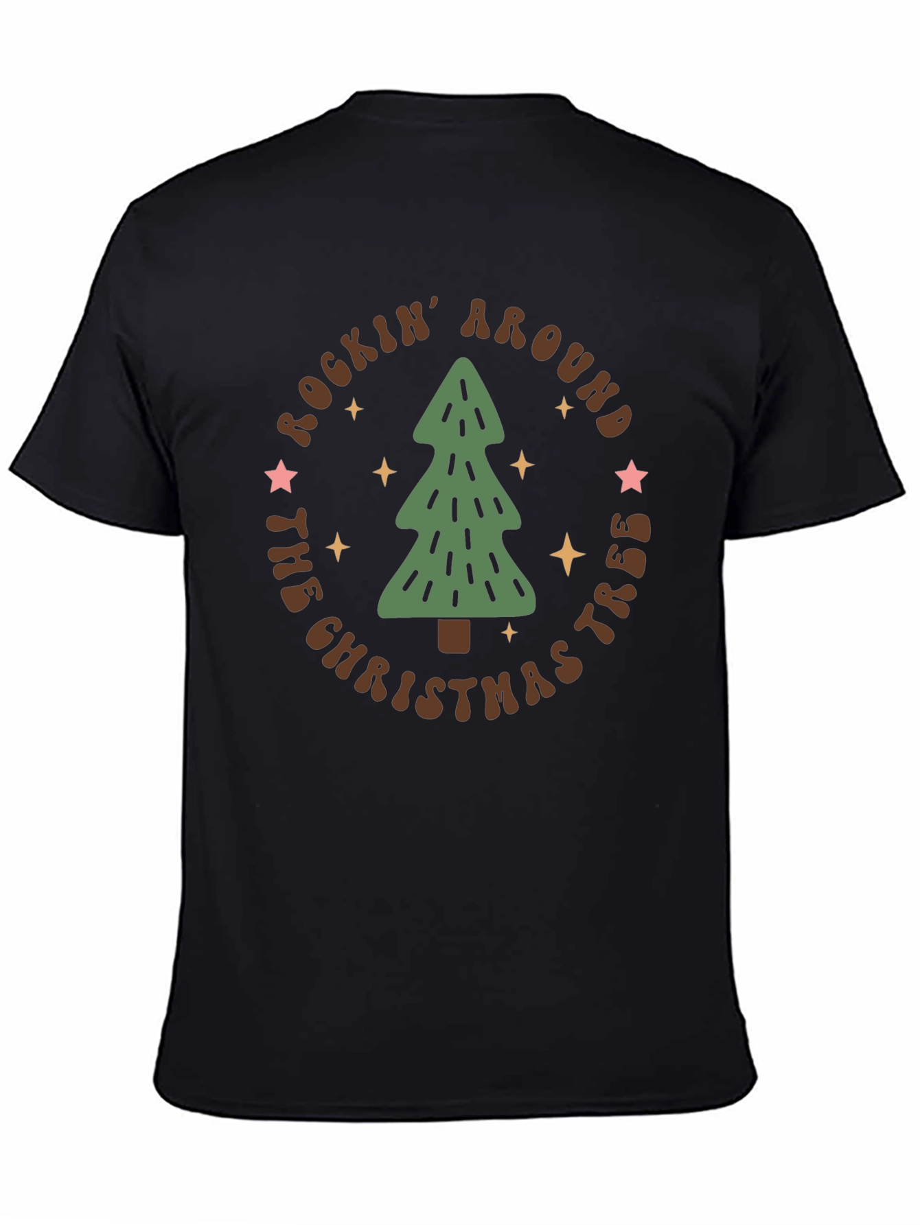 Rockin Around Christmas Tree Graphic Tee