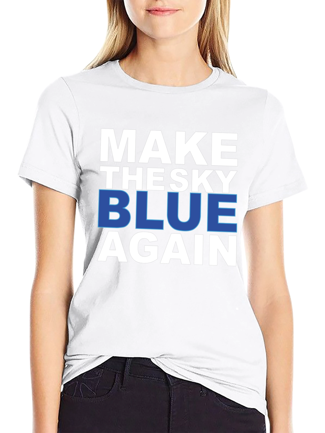 Make the Sky Blue Again Graphic Tee