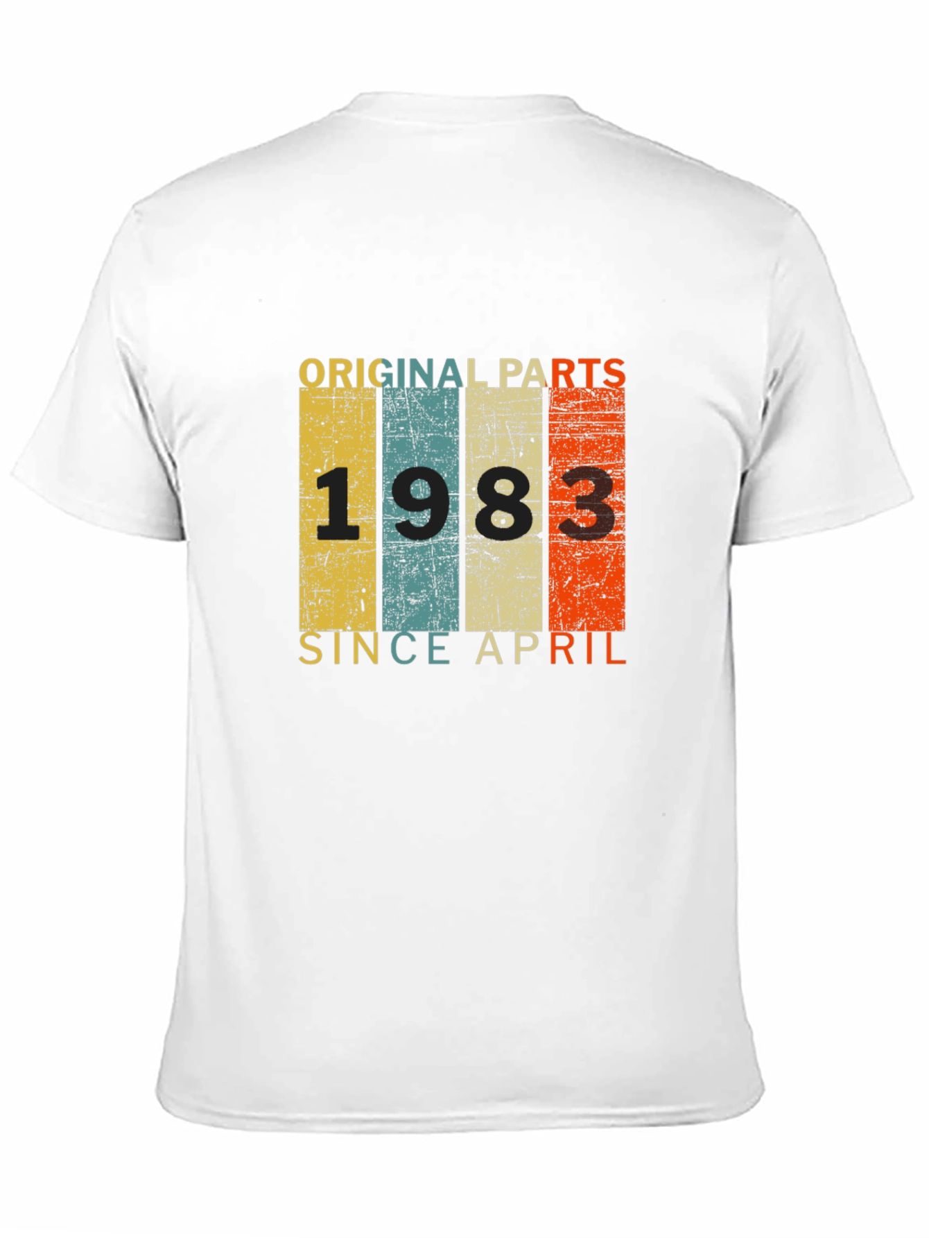 Original Parts 1983 April Birthday T-Shirt