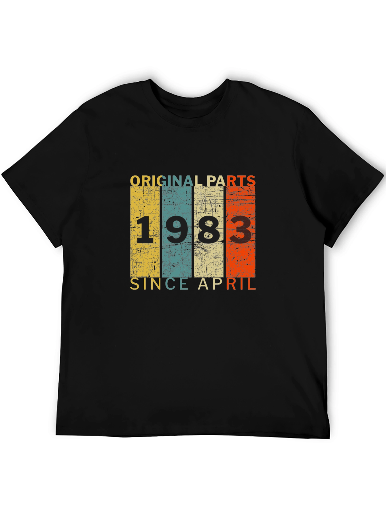 Original Parts 1983 April Birthday T-Shirt