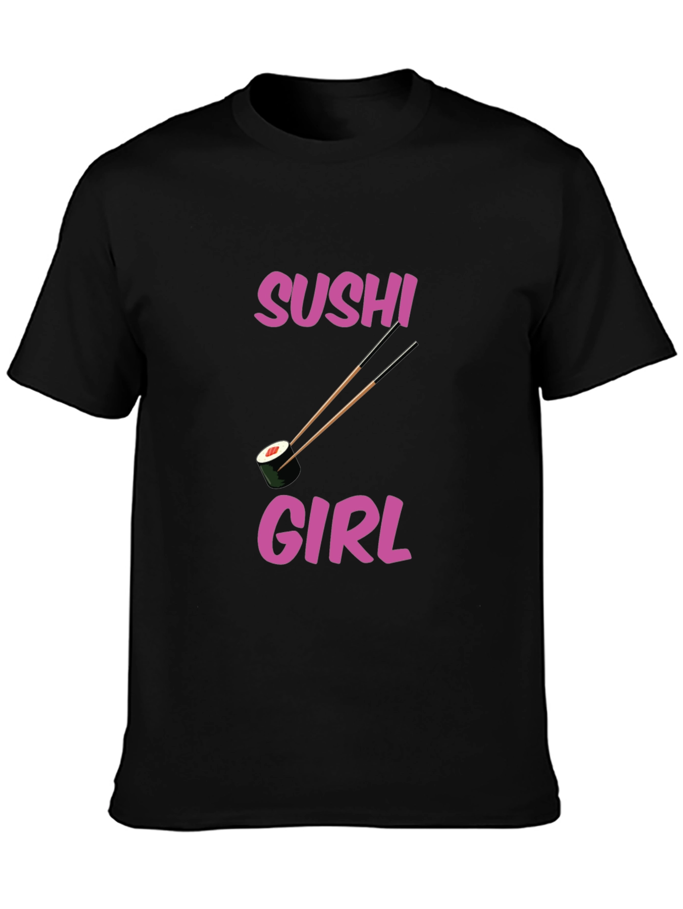 Sushi Girl Graphic Tee - Fun Trendy T-Shirt