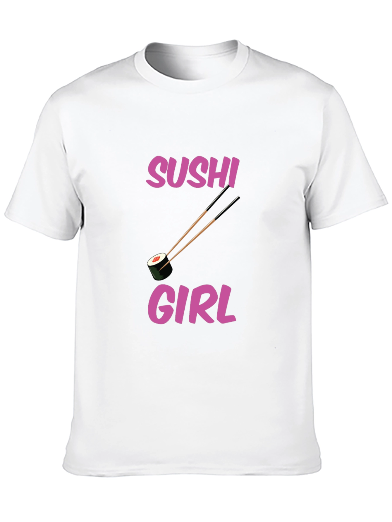 Sushi Girl Graphic Tee - Fun Trendy T-Shirt