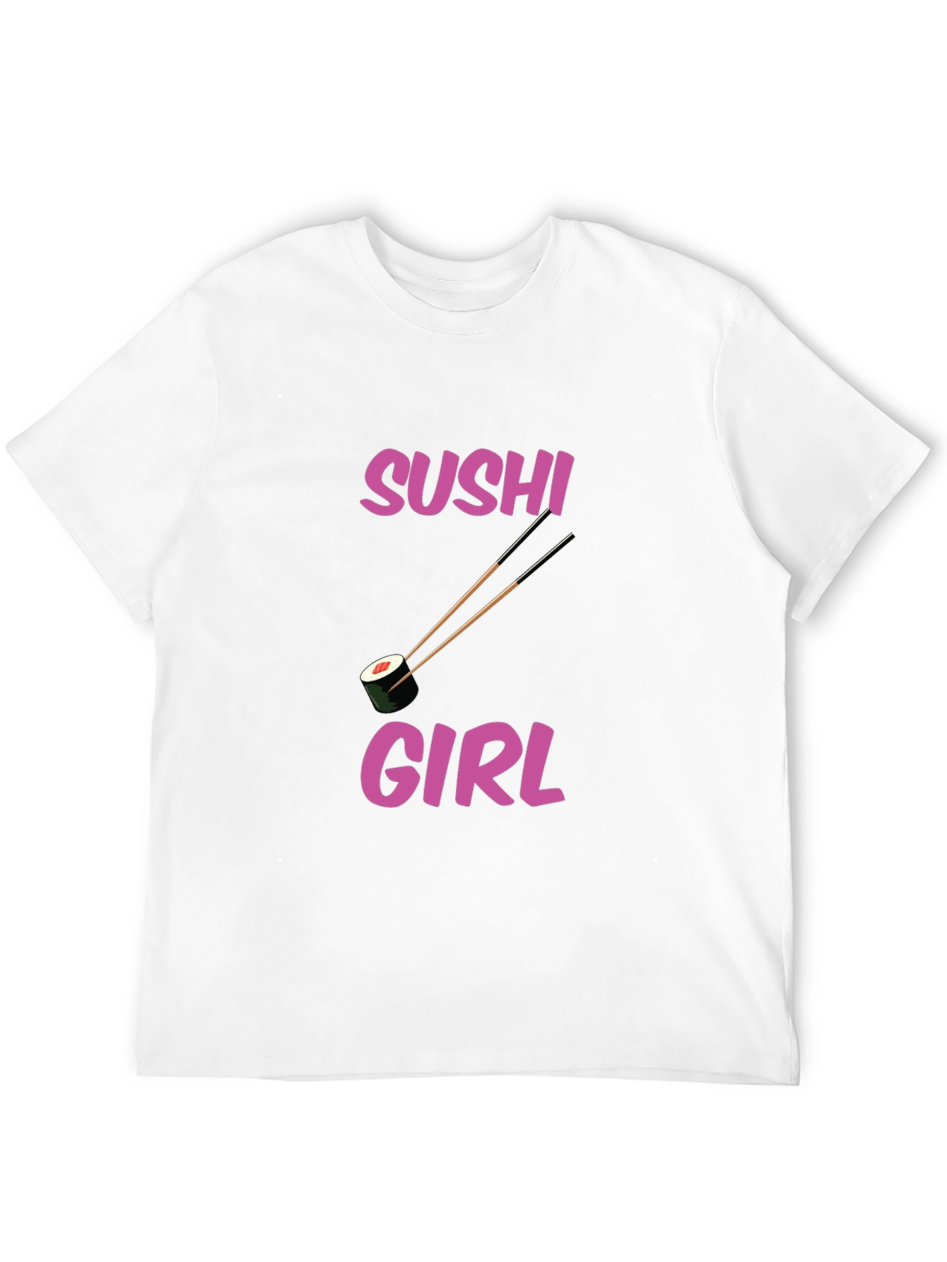 Sushi Girl Graphic Tee - Fun Trendy T-Shirt