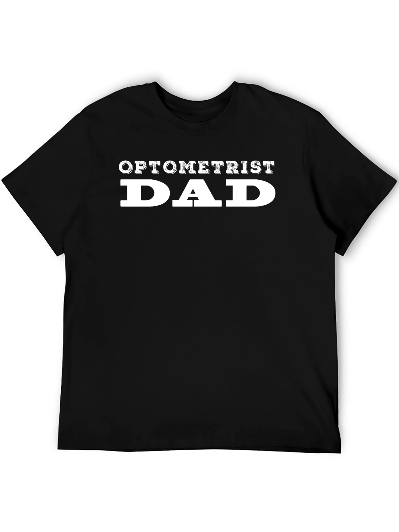 Optometrist Dad - Mens Black T-Shirt