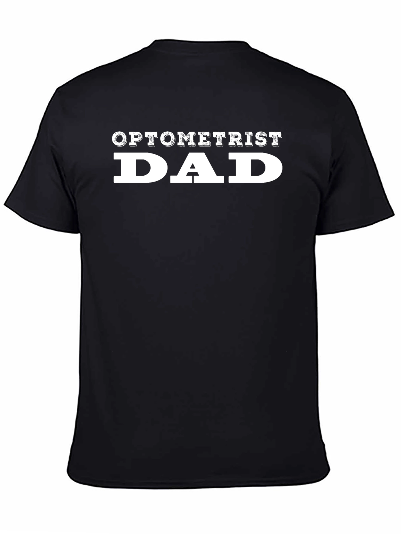 Optometrist Dad - Mens Black T-Shirt