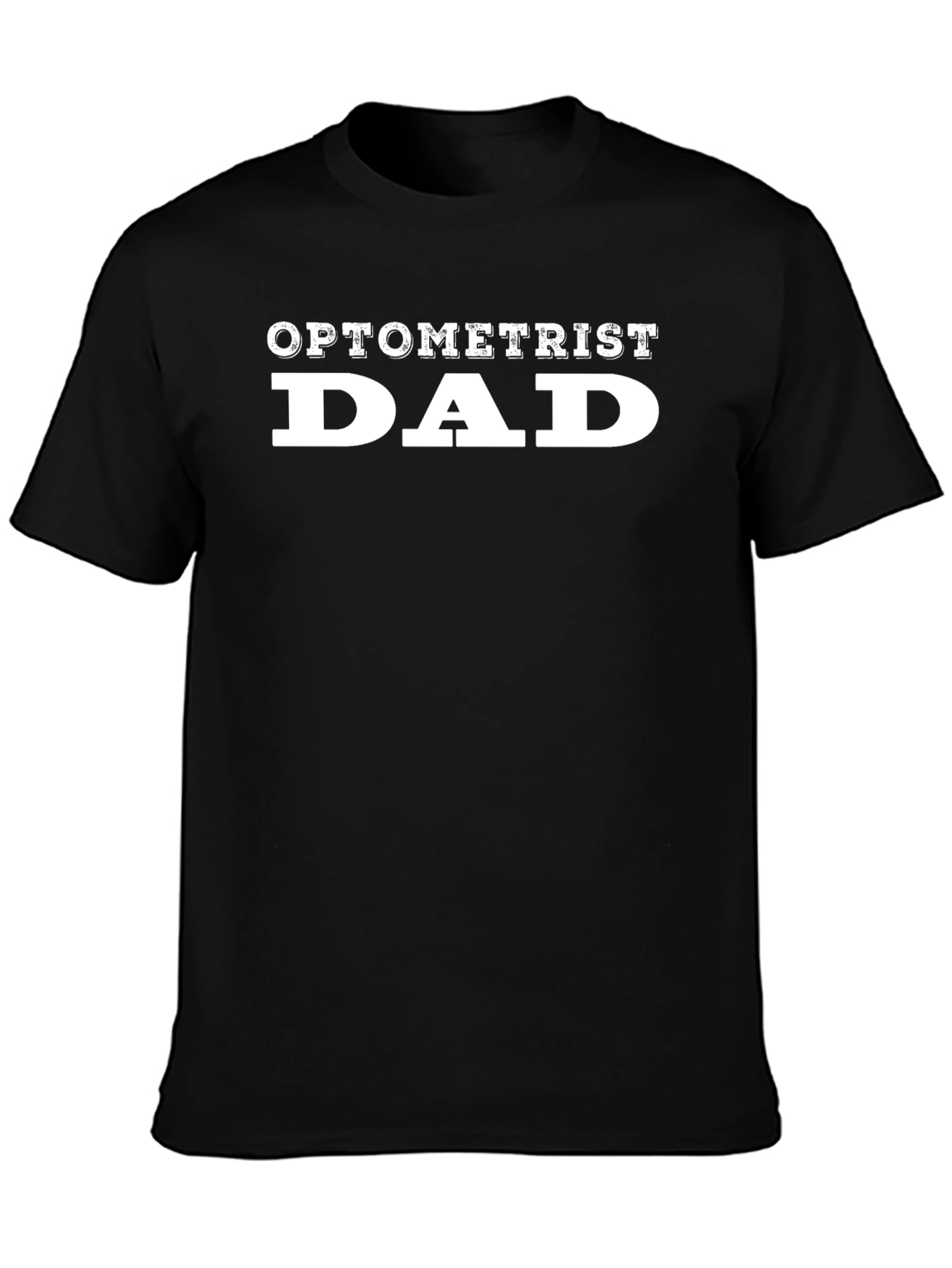 Optometrist Dad - Mens Black T-Shirt