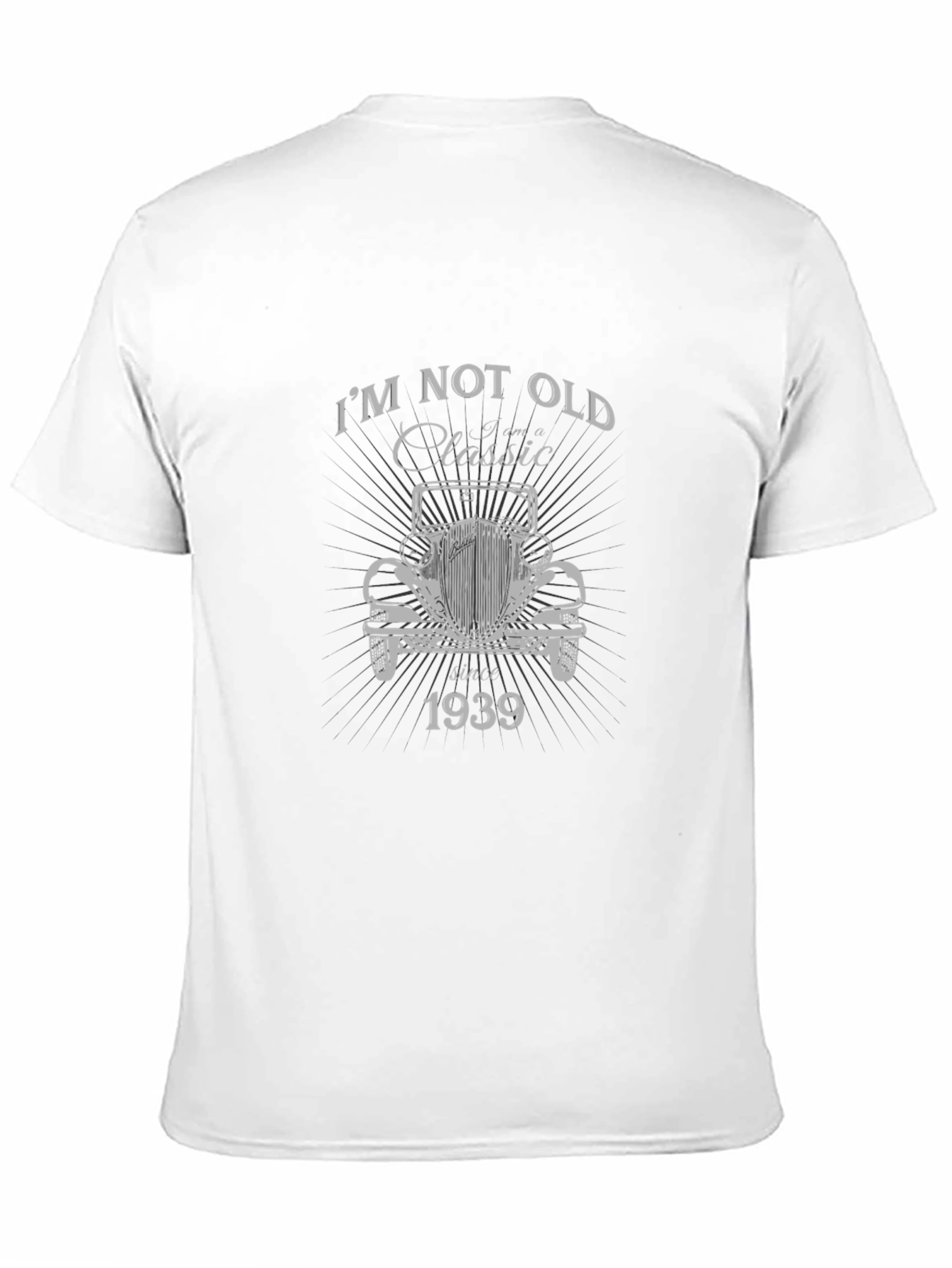 Classic Since 1939 Car Graphic Tee - Black