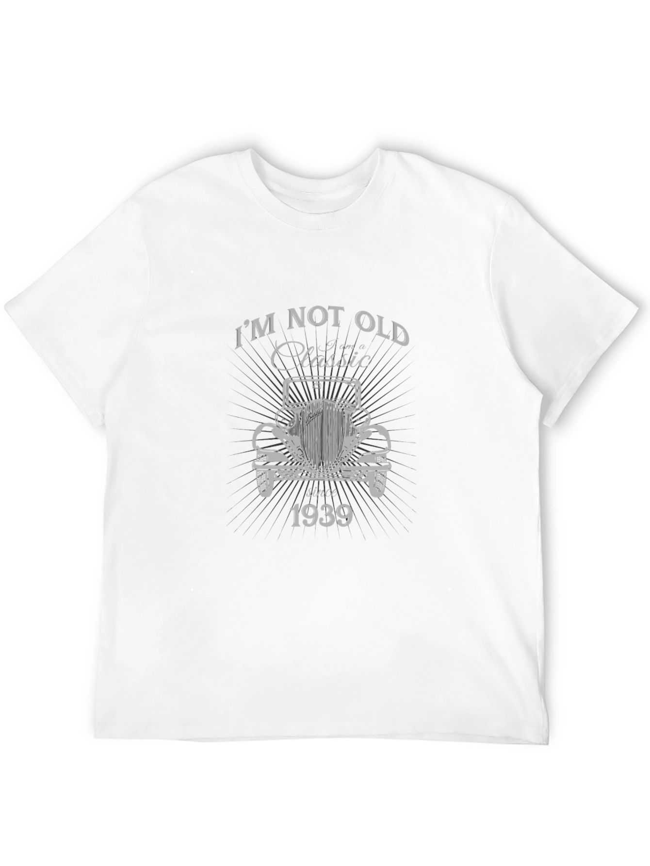 Classic Since 1939 Car Graphic Tee - Black