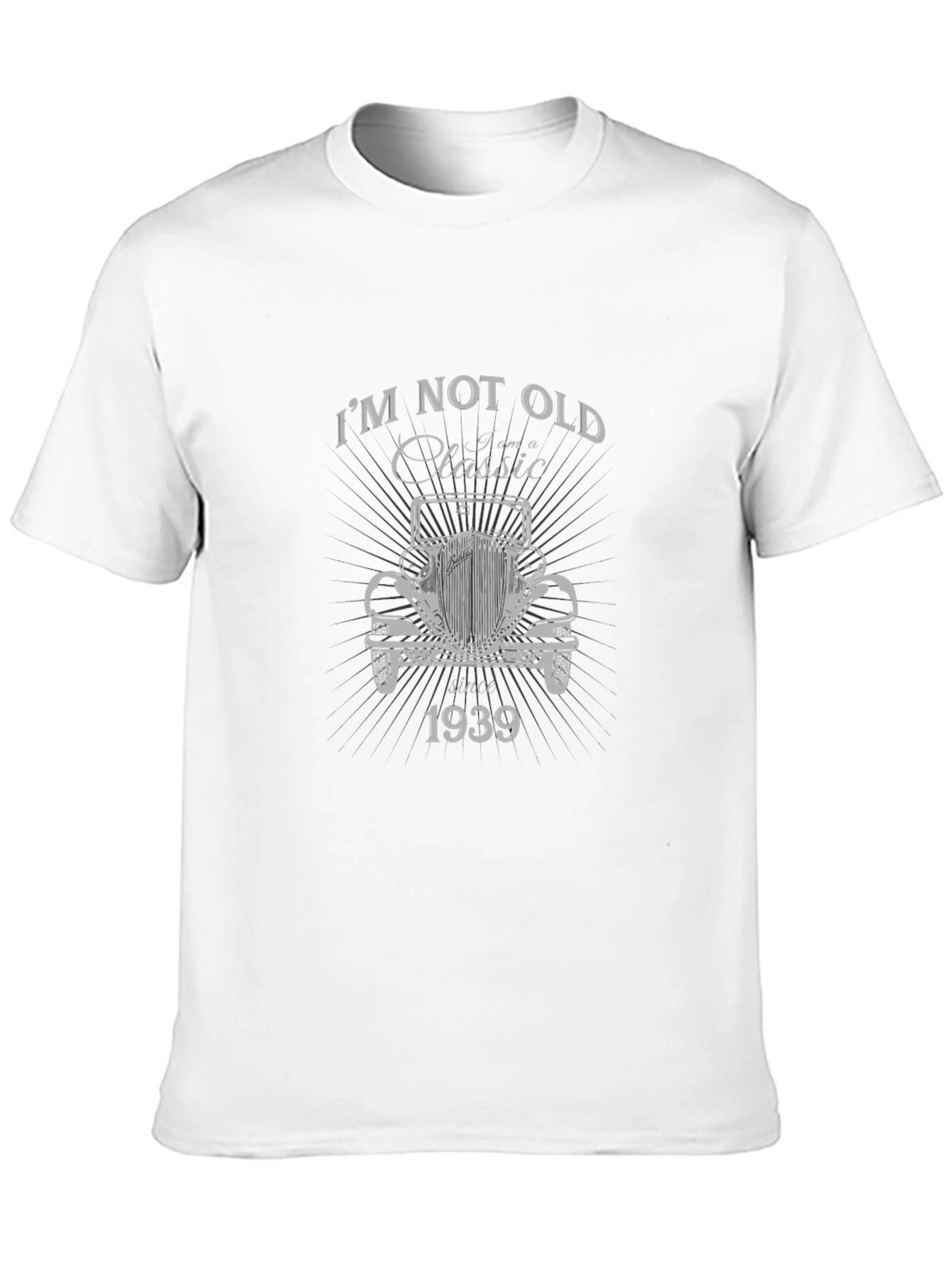 Classic Since 1939 Car Graphic Tee - Black