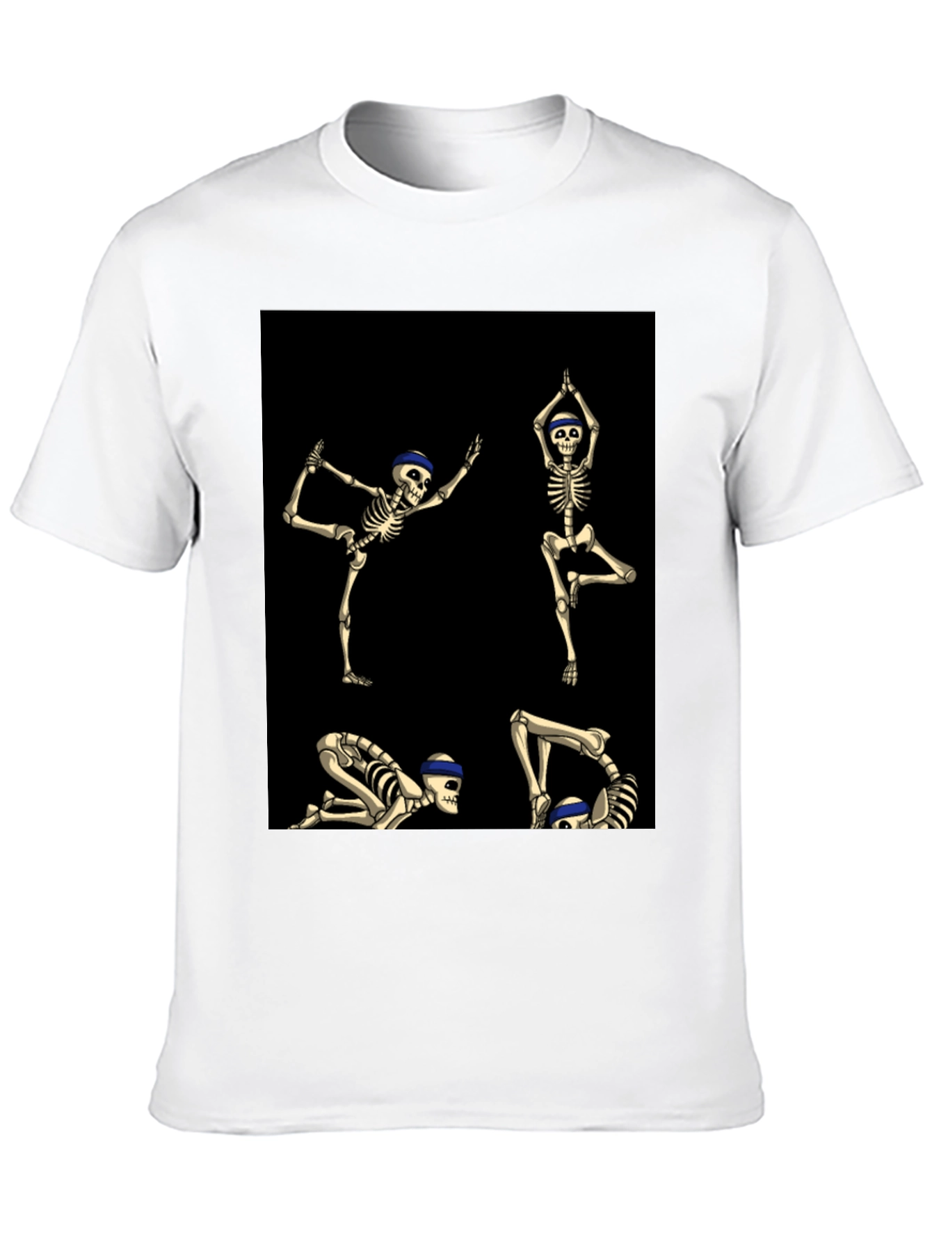 Yoga Skeleton Graphic Tee