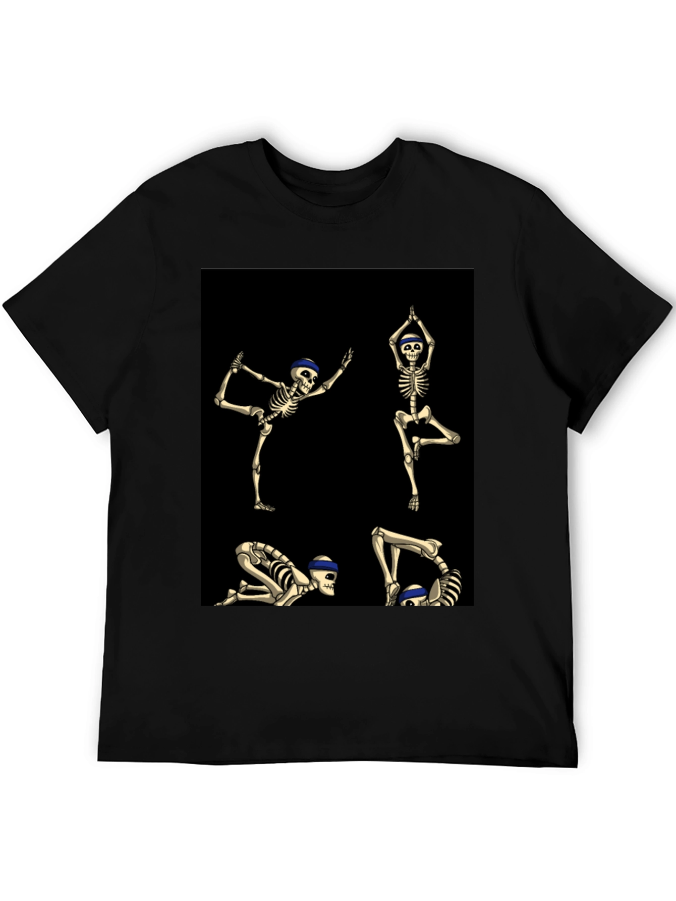 Yoga Skeleton Graphic Tee