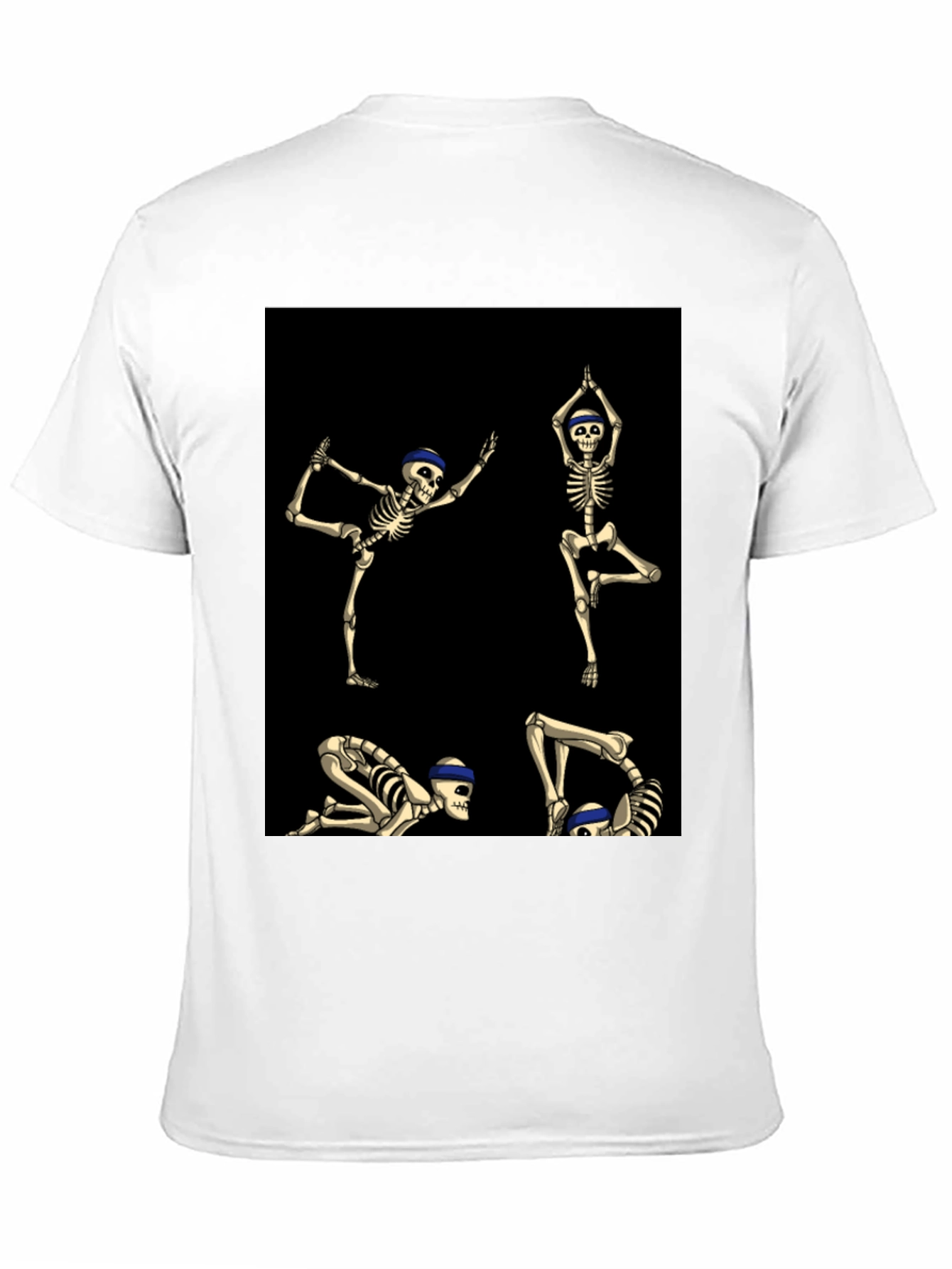Yoga Skeleton Graphic Tee