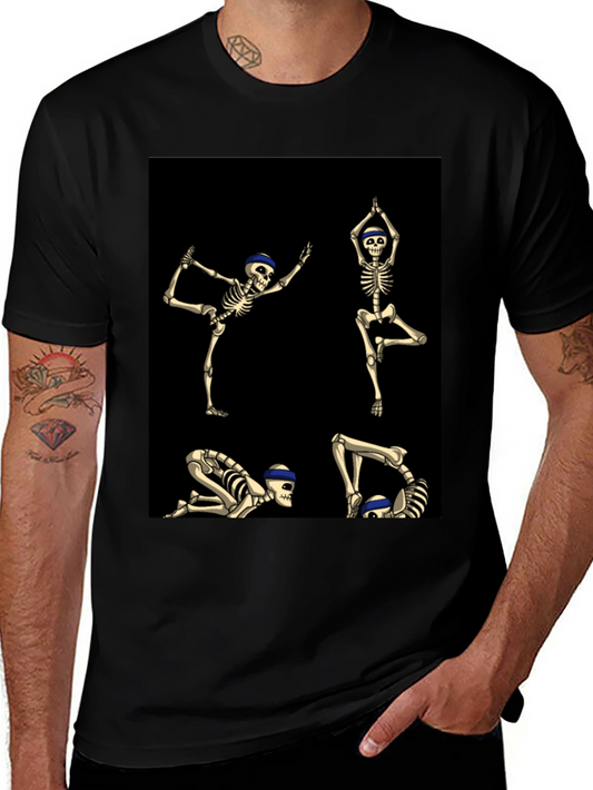 Yoga Skeleton Graphic Tee