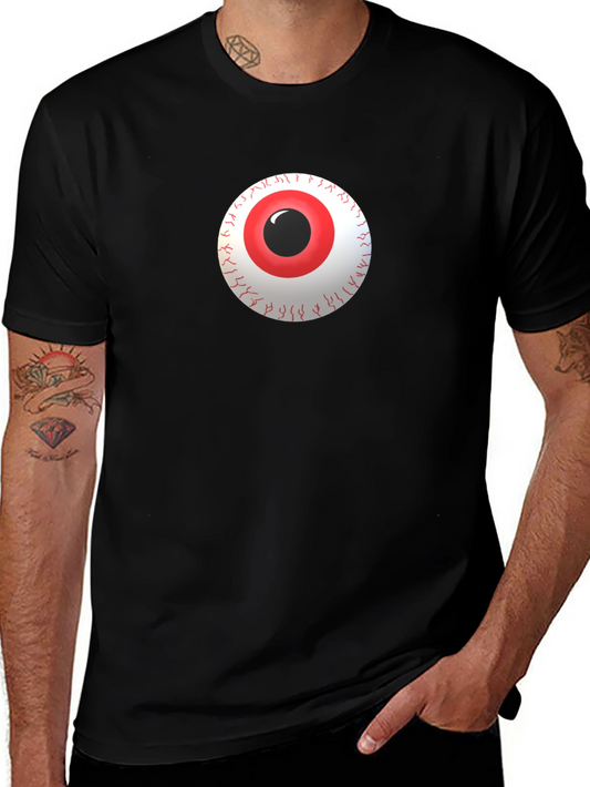 Eyeball Graphic Tee - Mens Black T-Shirt