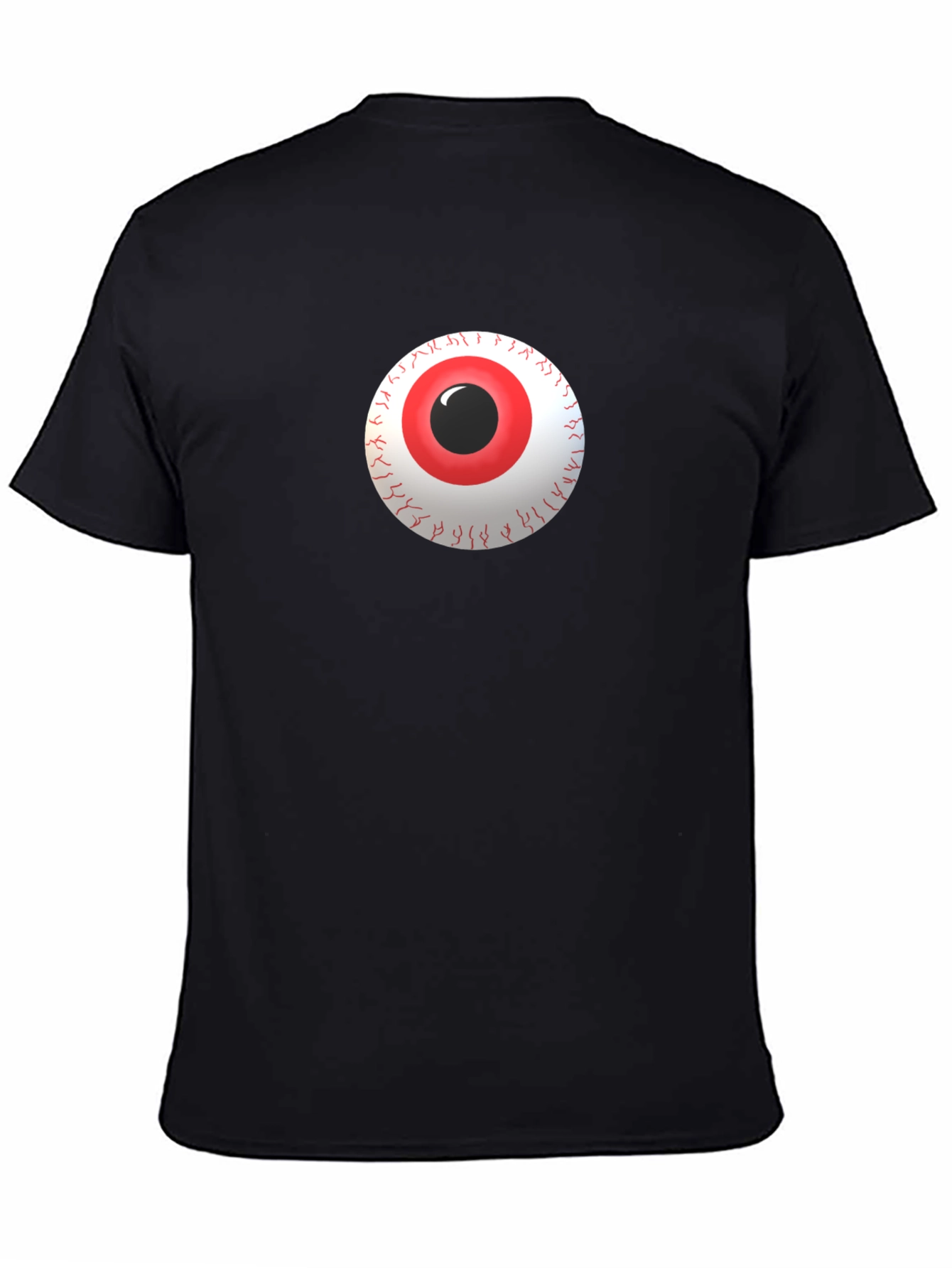 Eyeball Graphic Tee - Mens Black T-Shirt