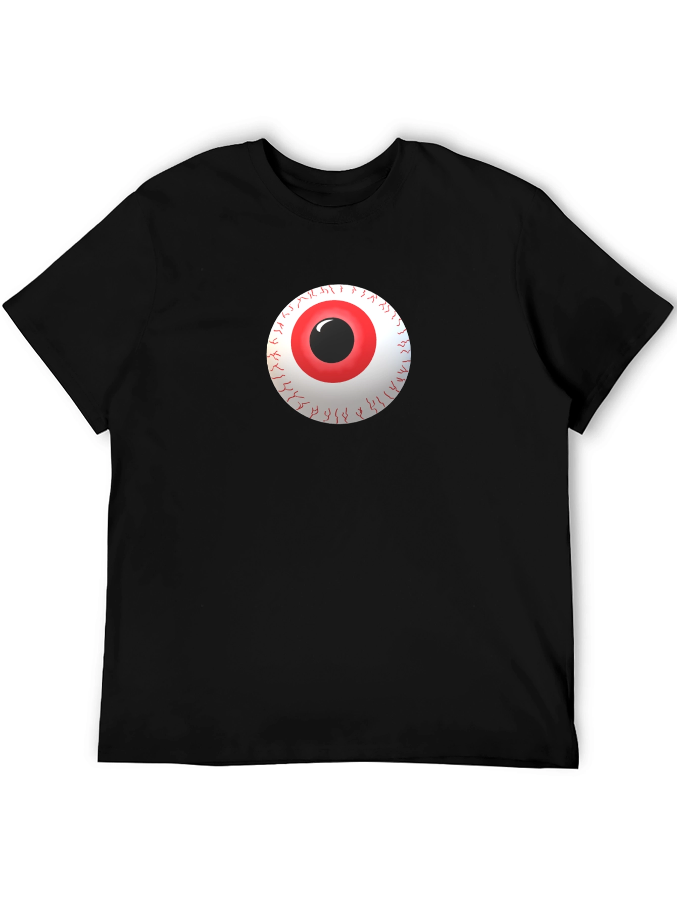 Eyeball Graphic Tee - Mens Black T-Shirt