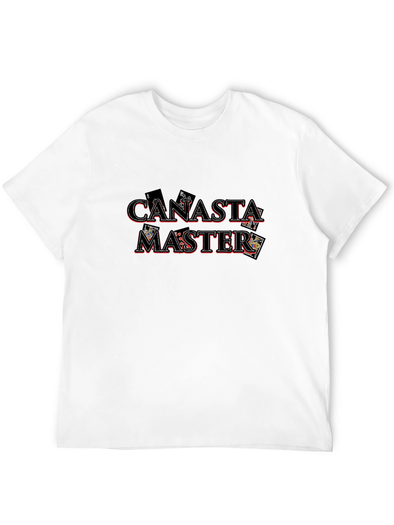 Canasta Master Graphic Tee - Card Game T-Shirt