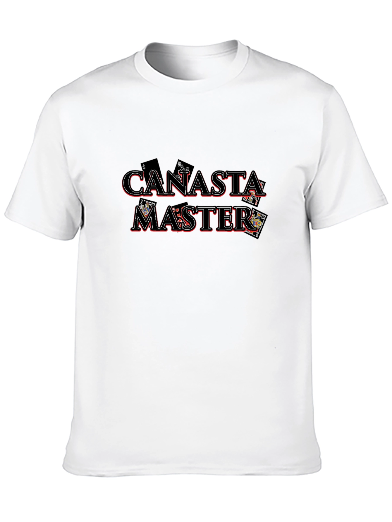 Canasta Master Graphic Tee - Card Game T-Shirt