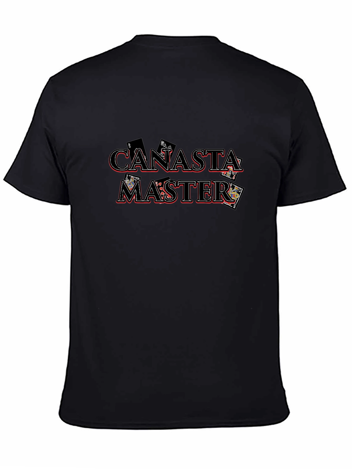 Canasta Master Graphic Tee - Card Game T-Shirt