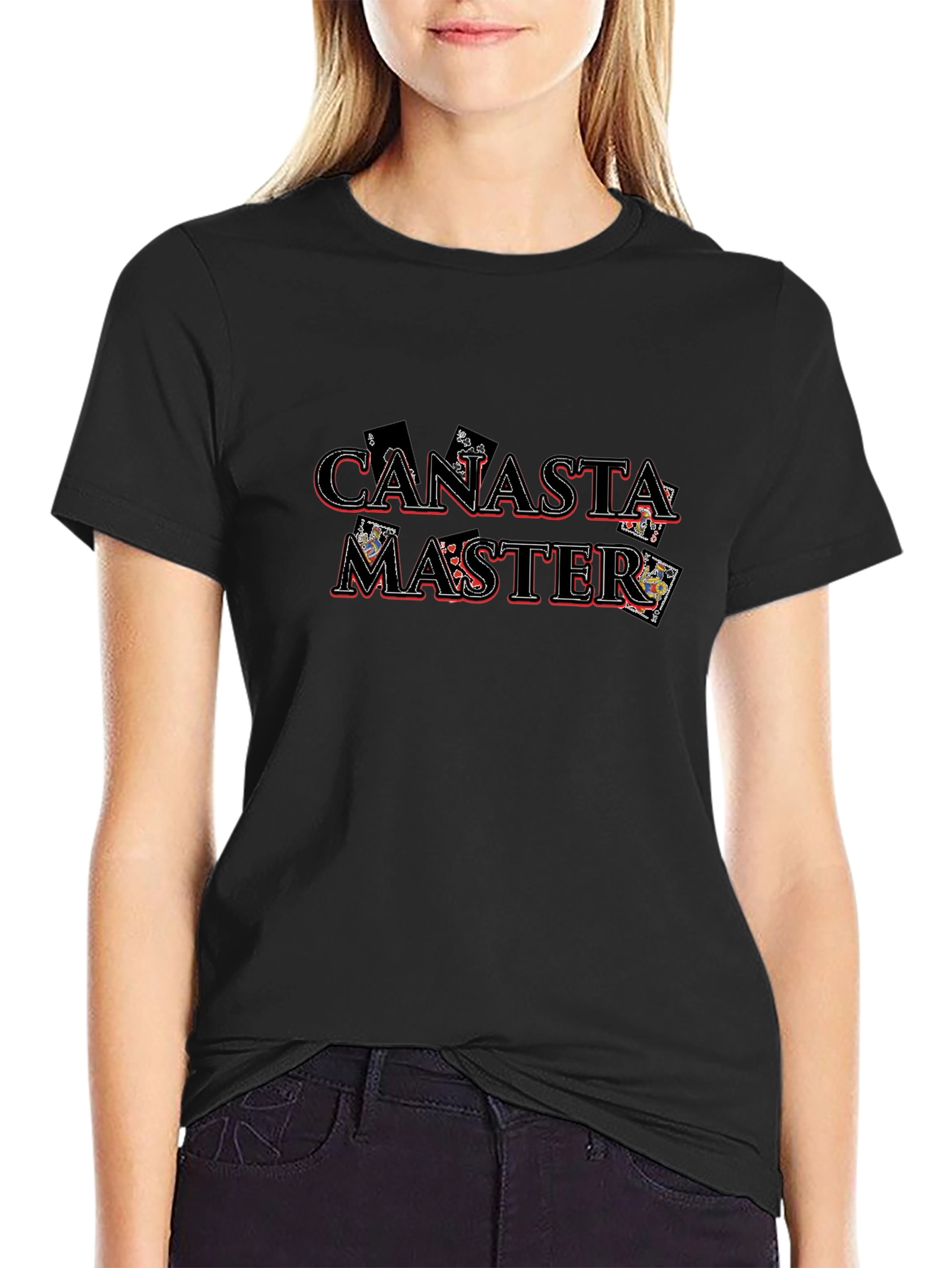 Canasta Master Graphic Tee - Card Game T-Shirt