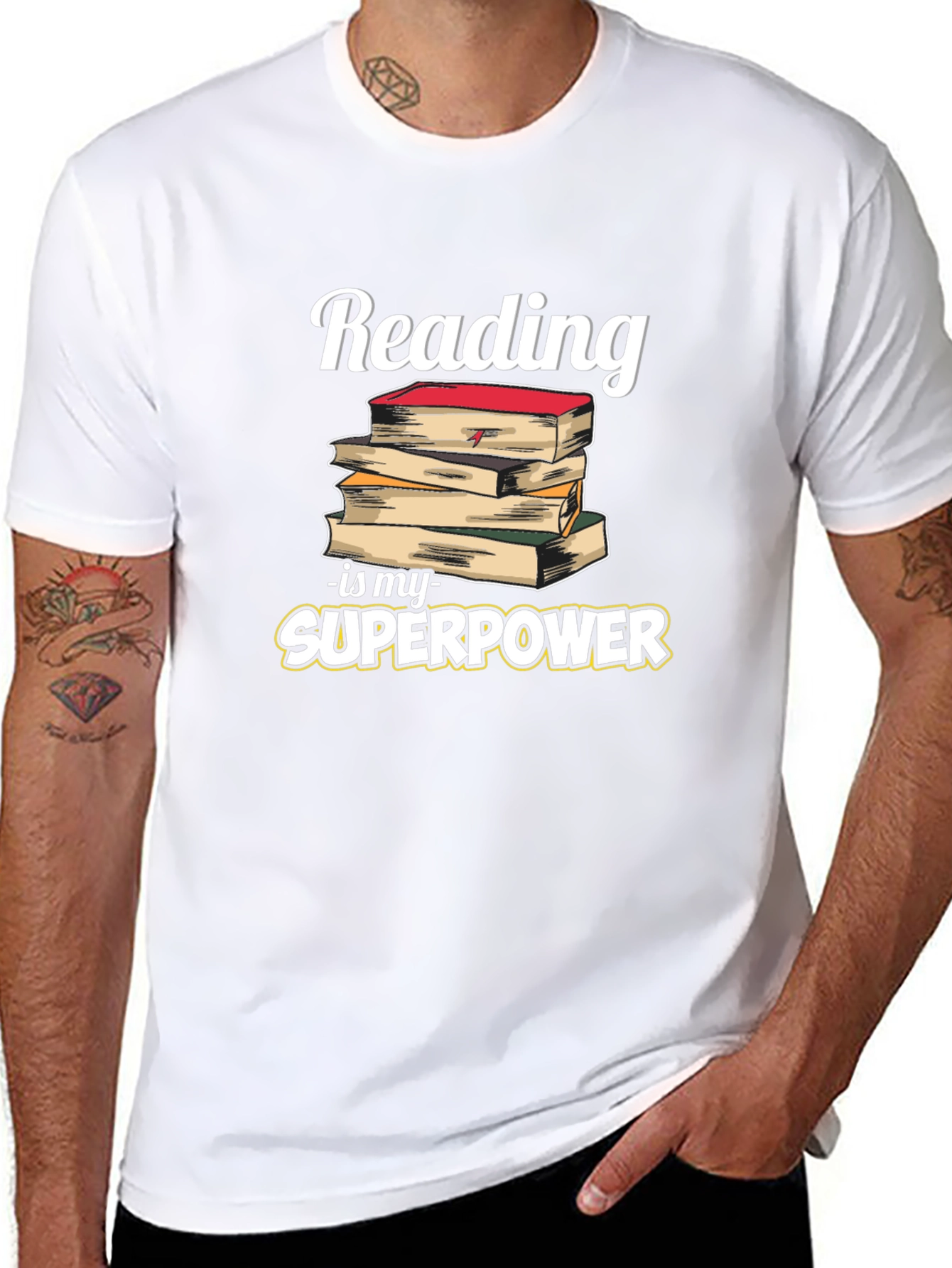 Reading is My Superpower T-Shirt