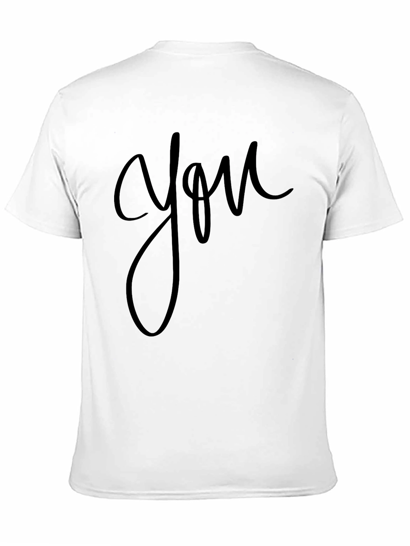 Minimalist You Graphic Black T-Shirt