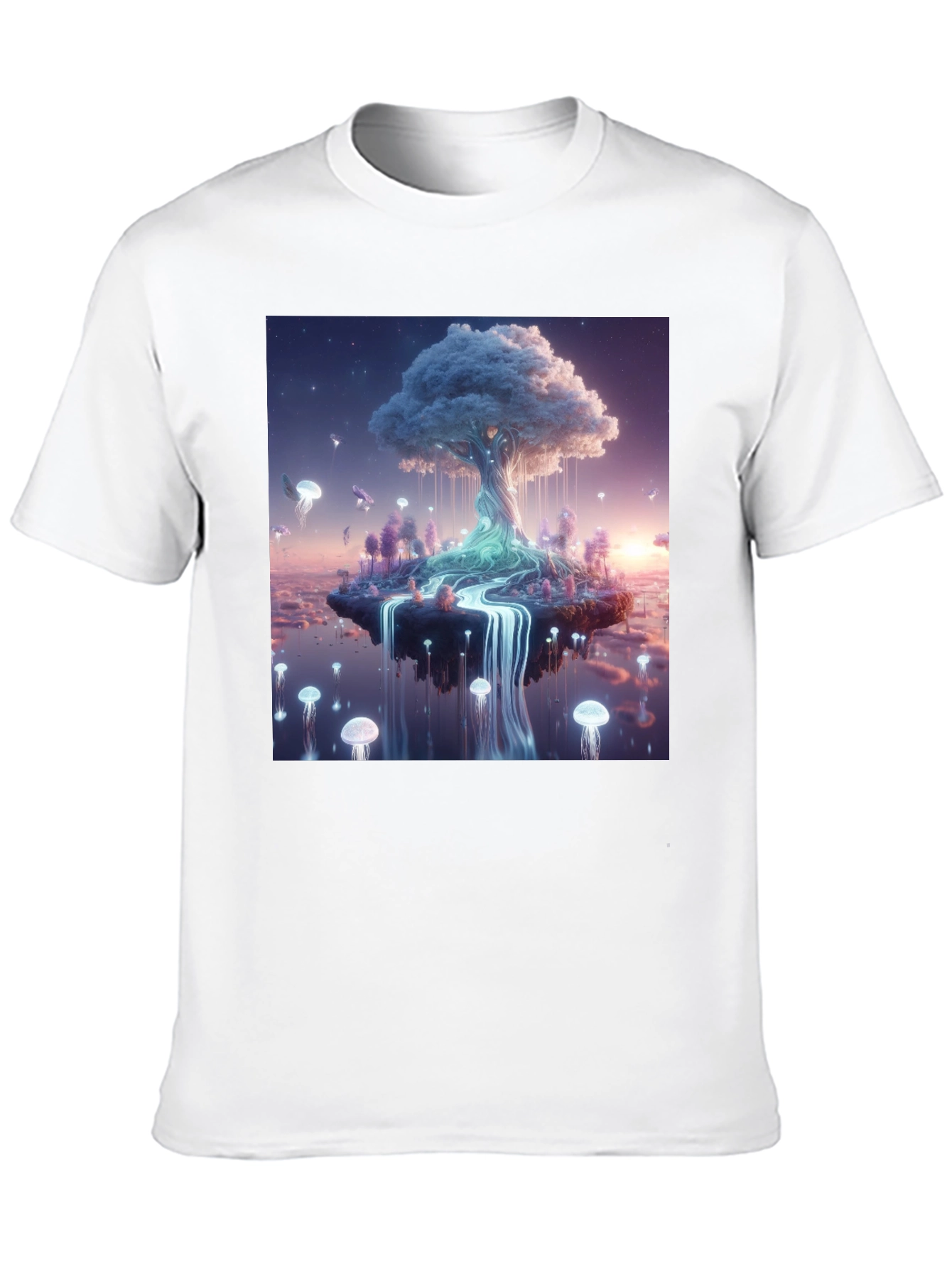Dreamscape Tree Black T-Shirt