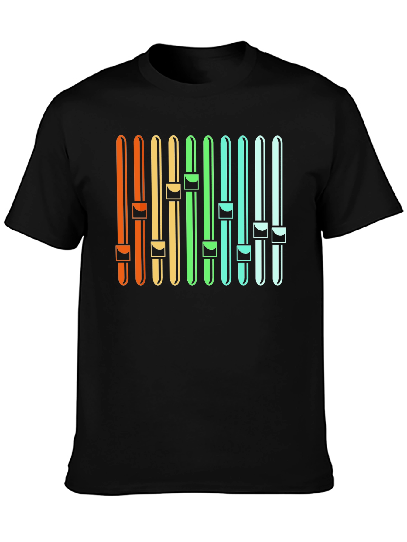 Retro Music Mixer Graphic Tee