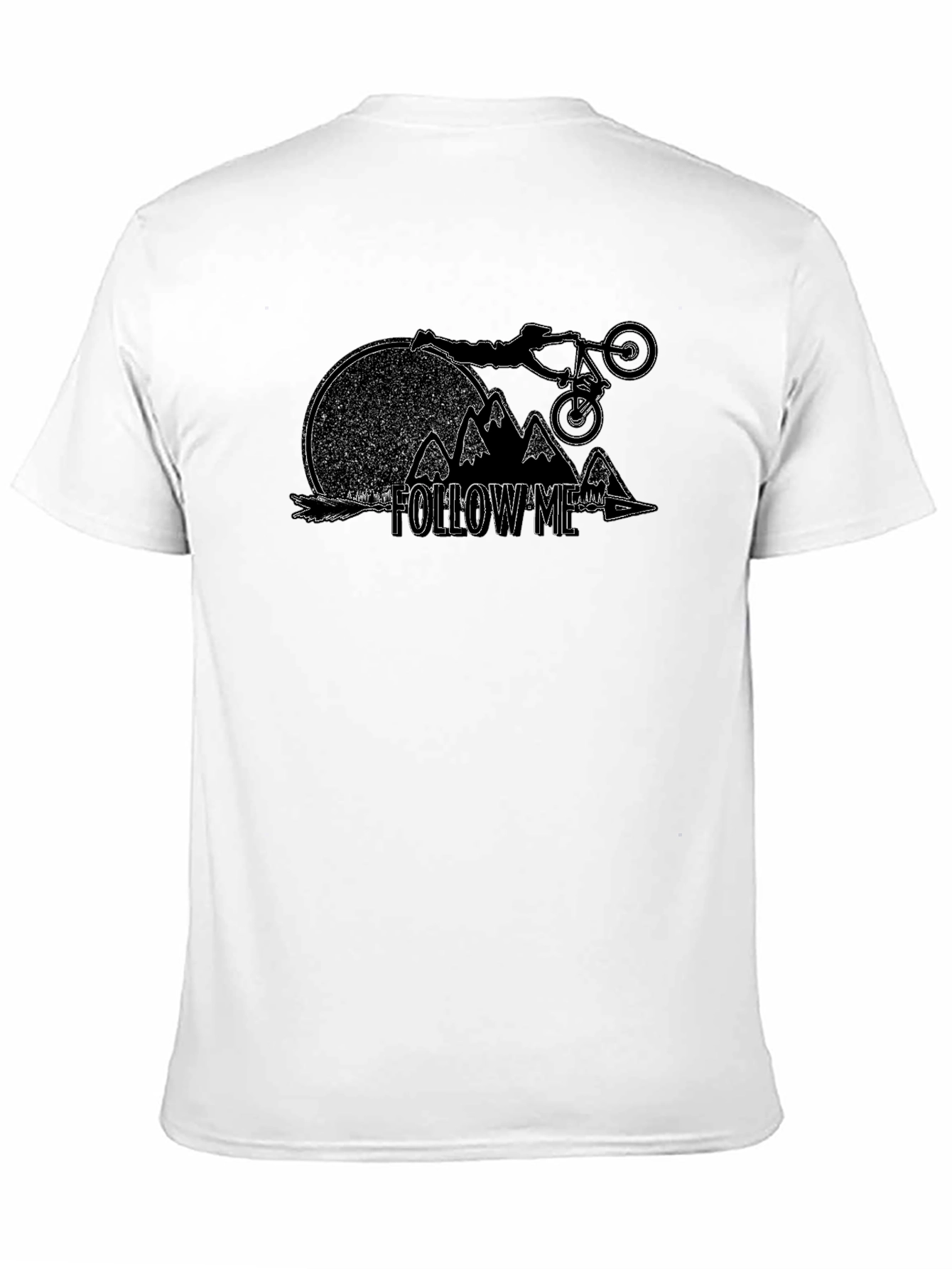 Follow Me Mountain Bike T-Shirt - Adventure Tee