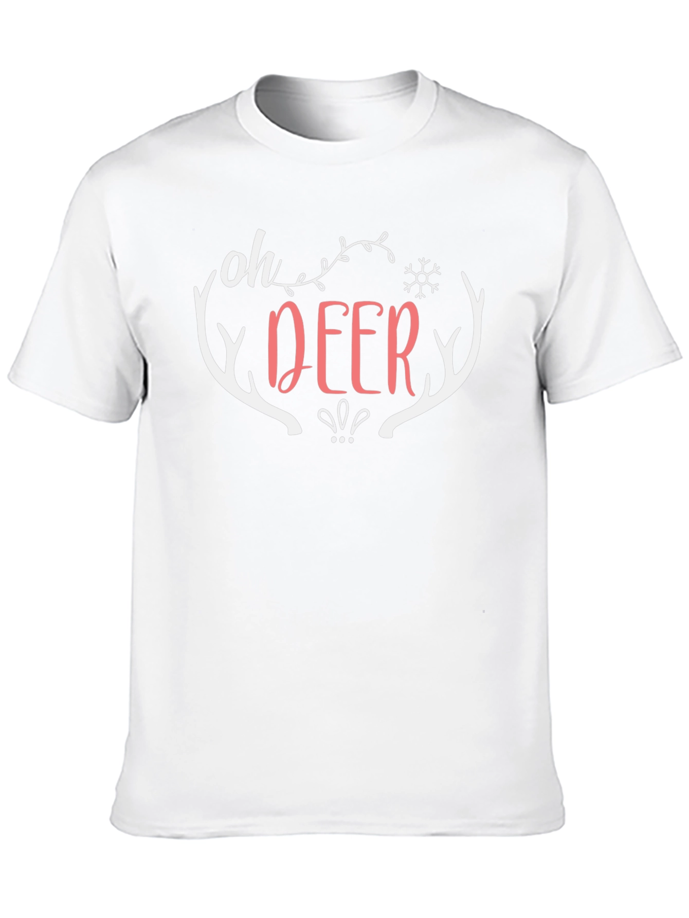 Oh Deer Graphic Tee - Holiday T-Shirt