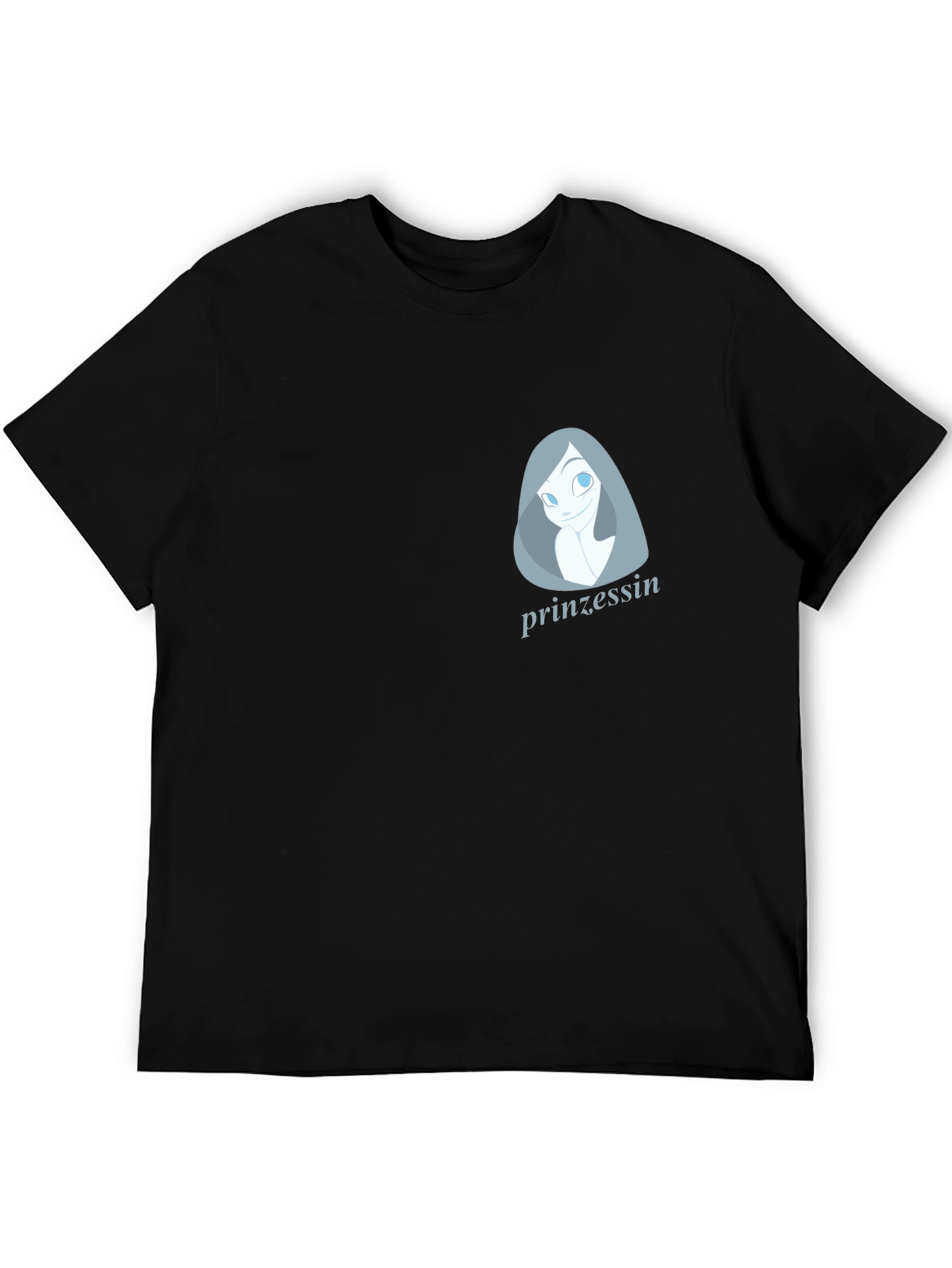 Prinzzessin Black Graphic Tee