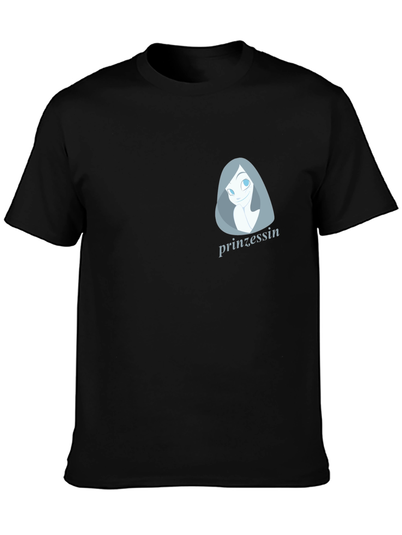 Prinzzessin Black Graphic Tee