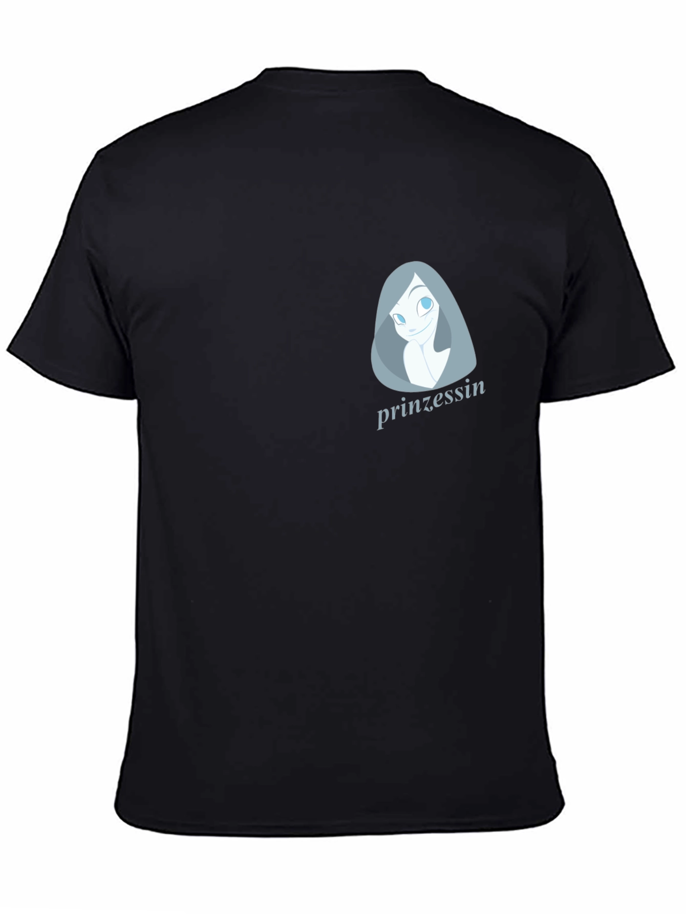 Prinzzessin Black Graphic Tee