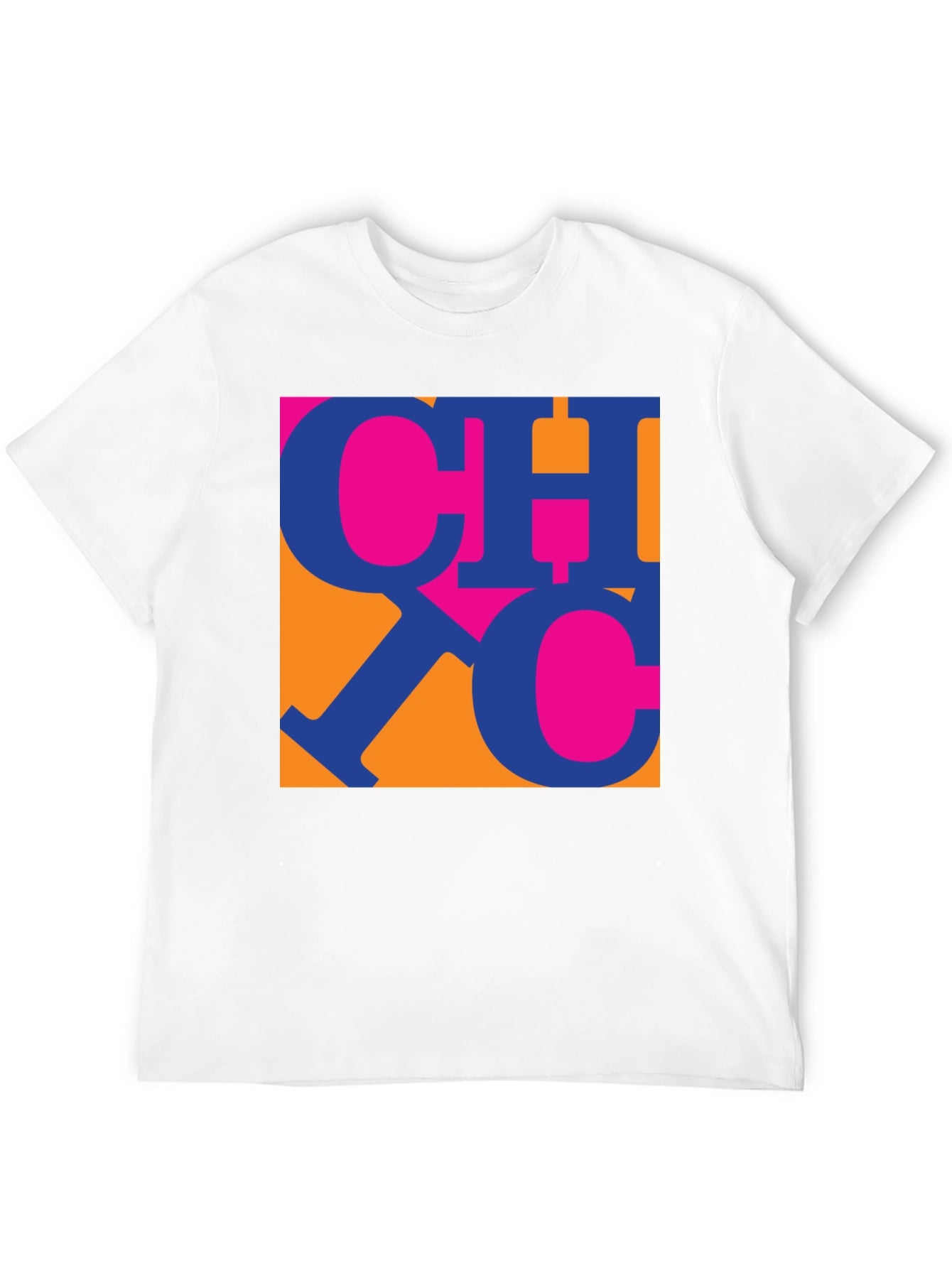 Modern Graphic Print Tee