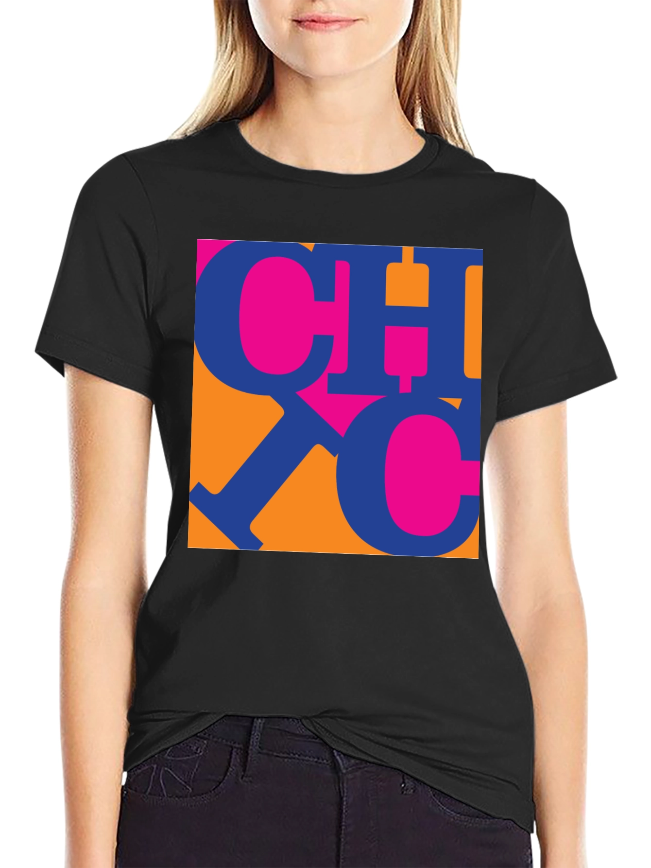Modern Graphic Print Tee